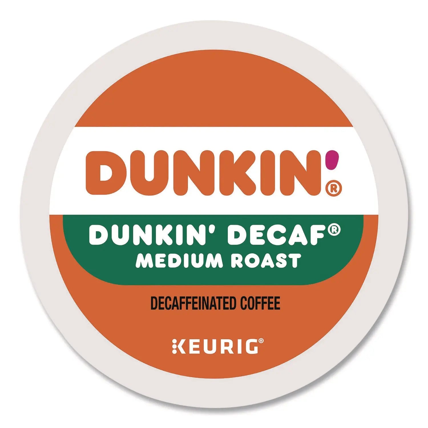 Dunkin'® K-CUP PODS, DUNKIN' DECAF, 44/BOX