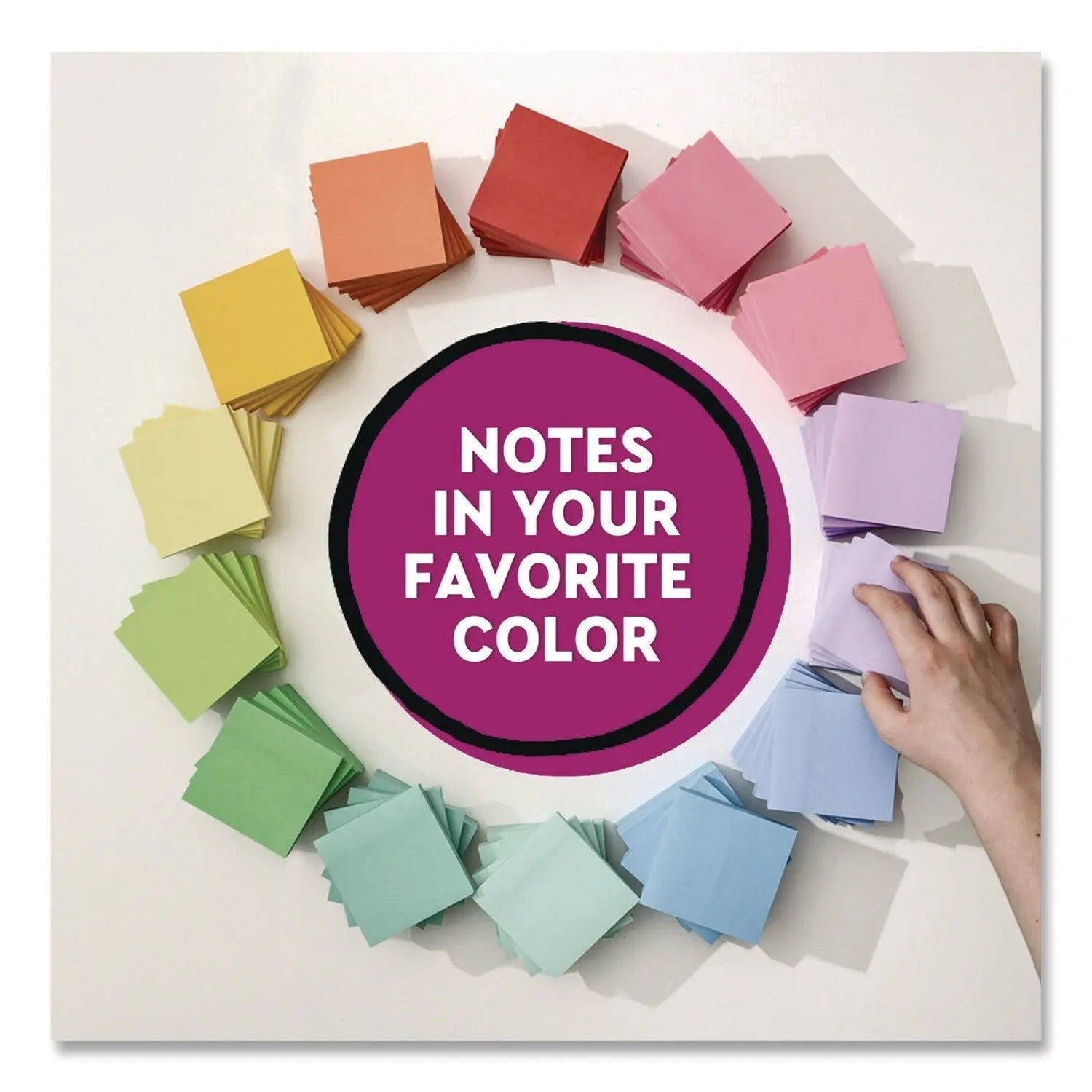 Post-it® Notes Super Sticky Super Sticky Pads in Energy Boost Collection Colors, 3 x 3, Limeade, 90 Sheets/Pad, 5 Pads/Pack