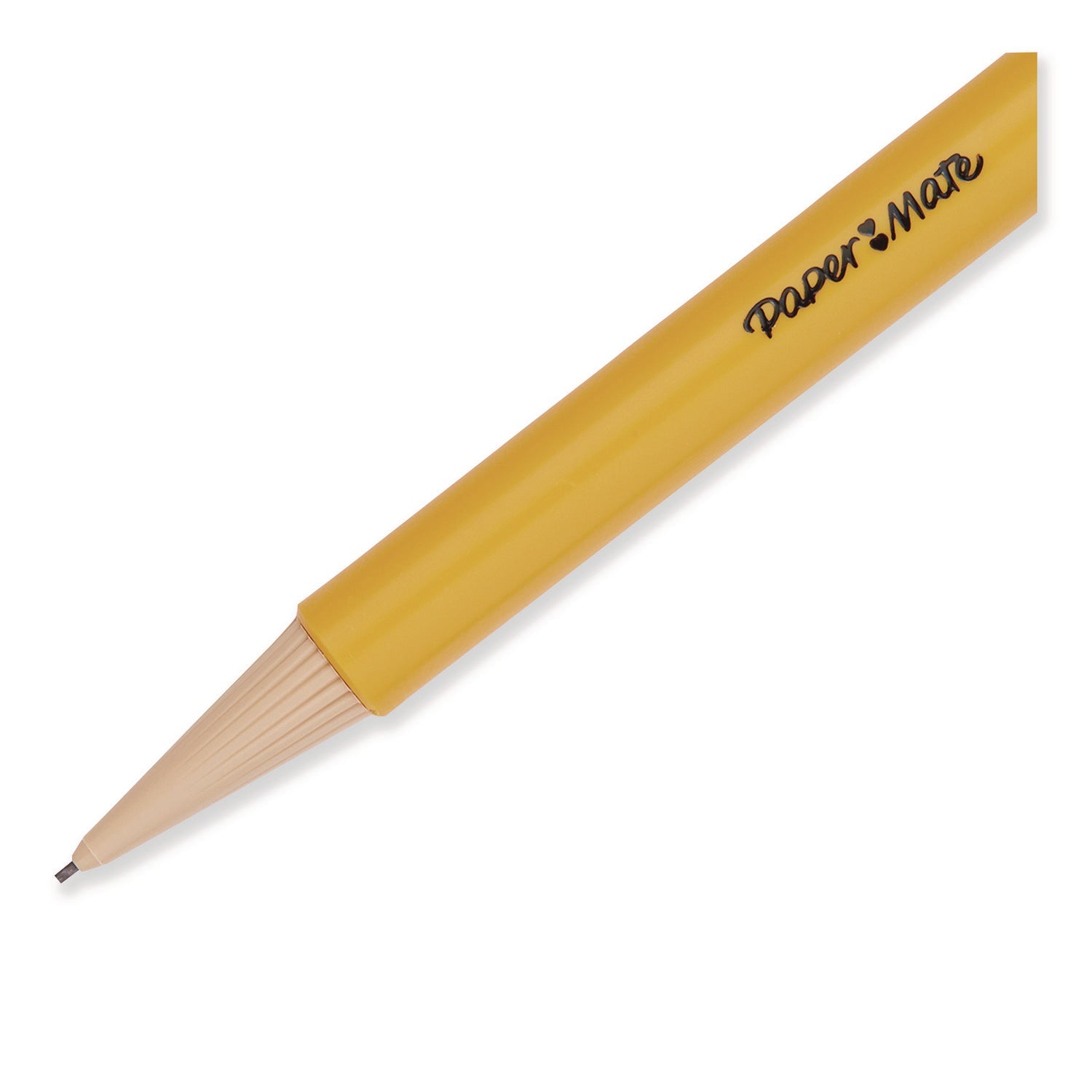 Paper Mate® Sharpwriter Mechanical Pencil, 0.7 mm, HB (#2), Black Lead, Classic Yellow Barrel, 5/Pack