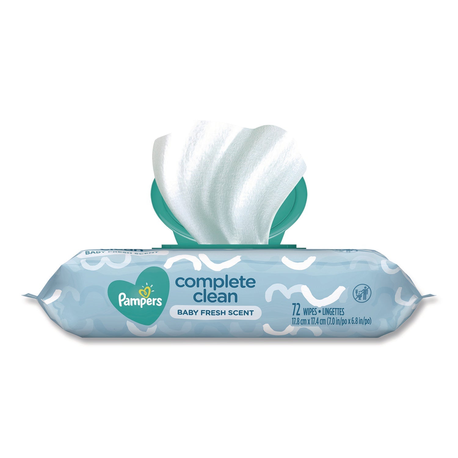 Pampers Complete Clean Baby Wipes | 72-Pack
