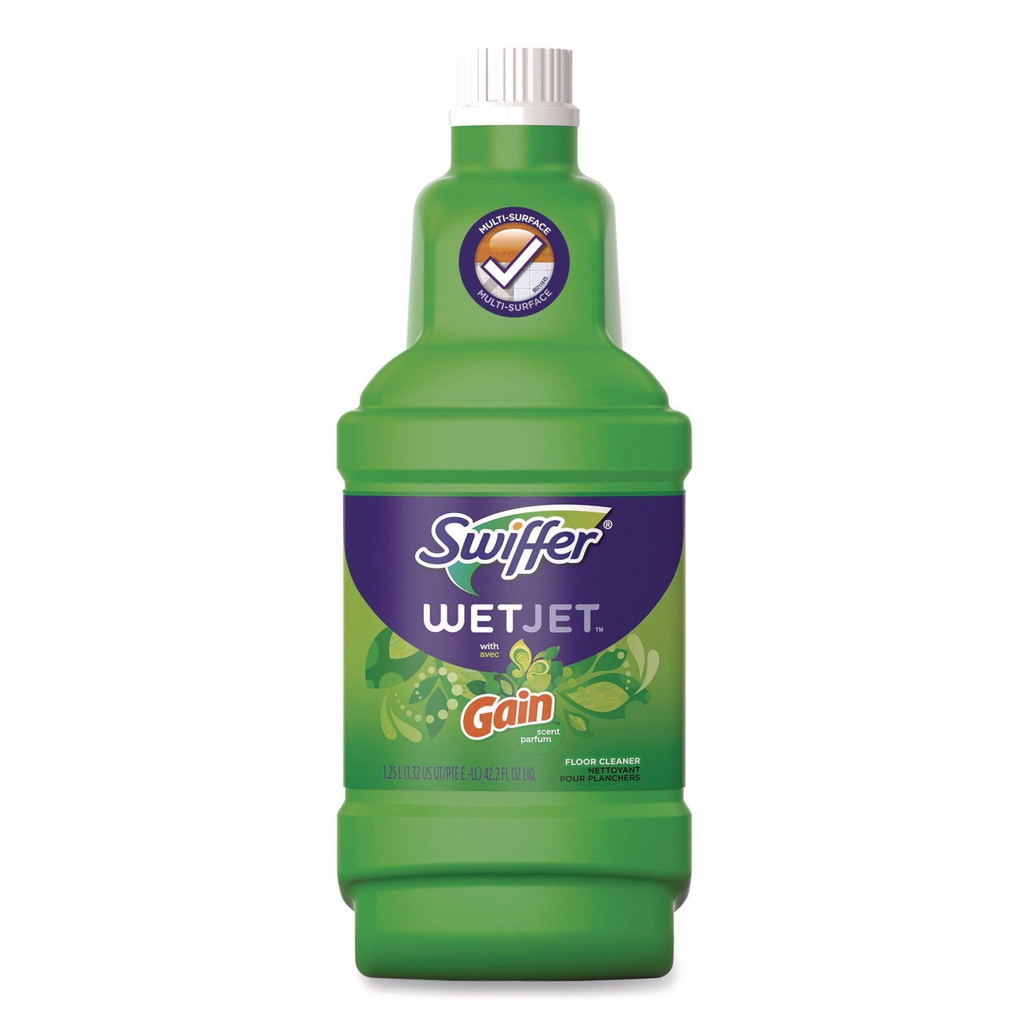 Swiffer® Multipurpose Floor and Hardwood Cleaning Solution Refill, Gain Scent, 42.2 oz Bottle