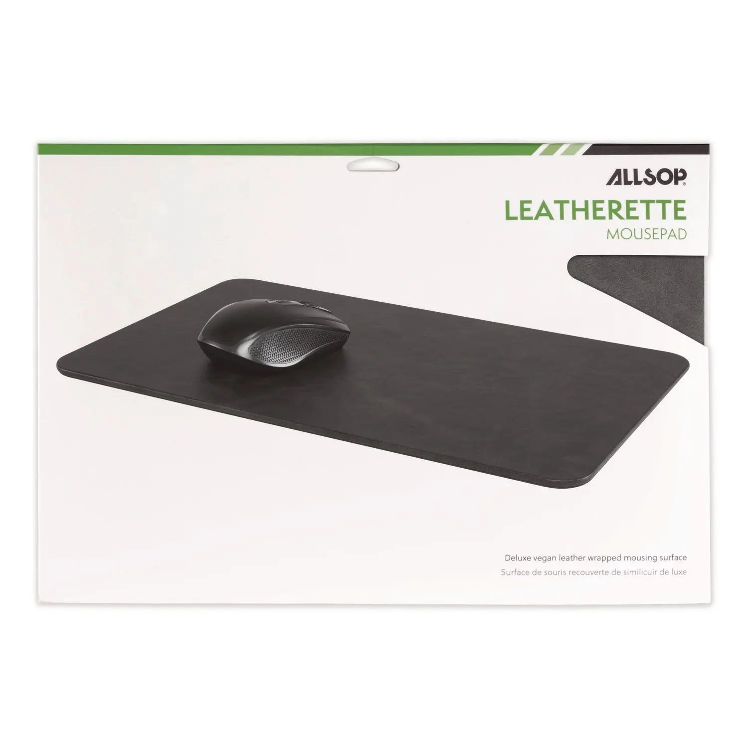 Allsop® Mouse Pad, 14.2 x 8.66 x 0.25, Black