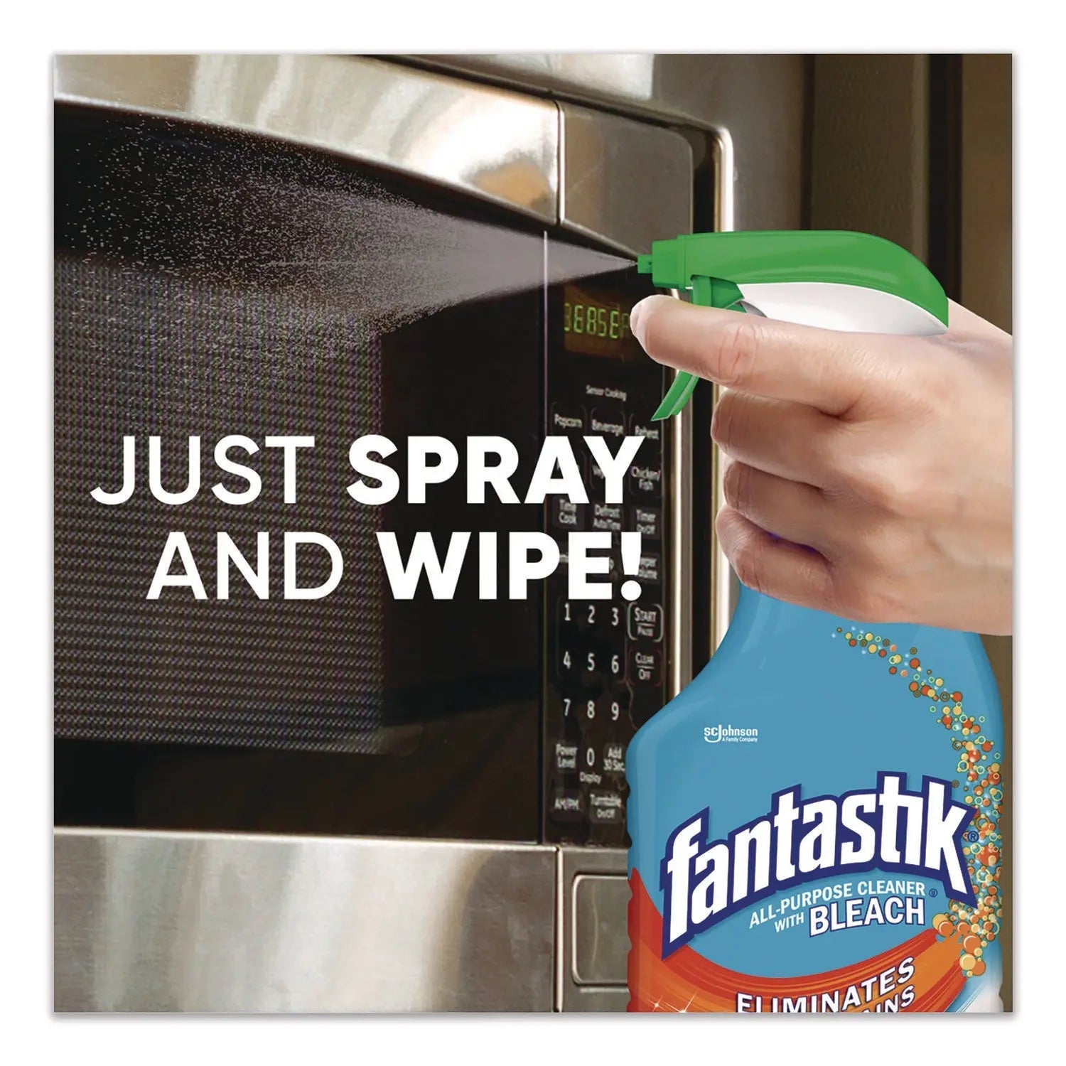 Fantastik® MAX MAX All-Purpose Cleaner with Bleach, Fresh Scent, 32 oz Spray Bottle