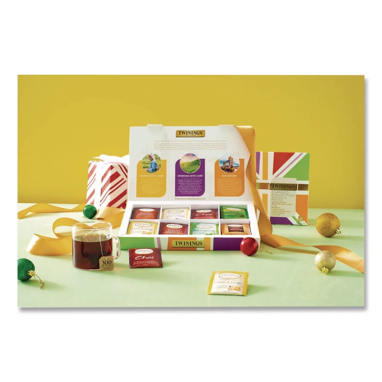 TWININGS® Classics Collection Assorted Tea Bags, 48/Box