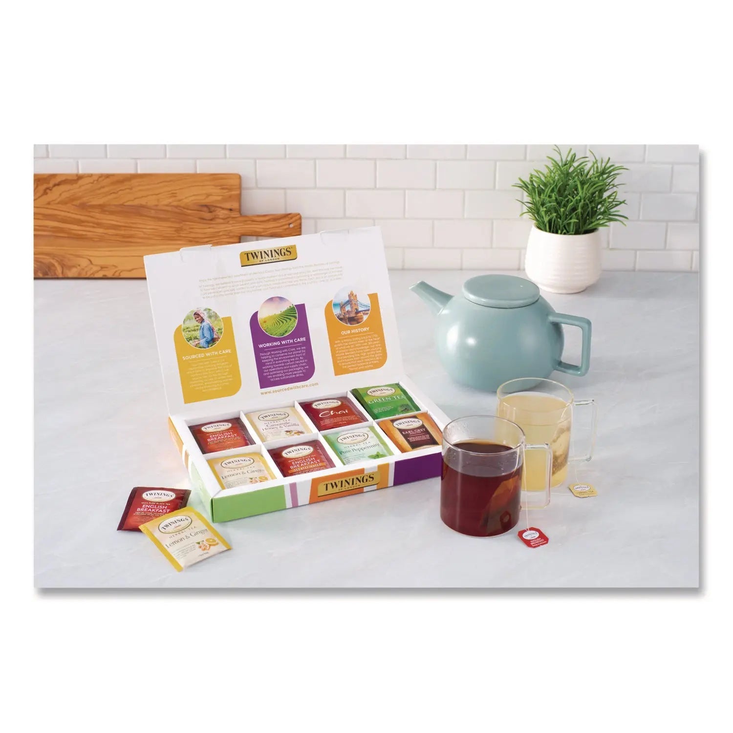 TWININGS® Classics Collection Assorted Tea Bags, 48/Box