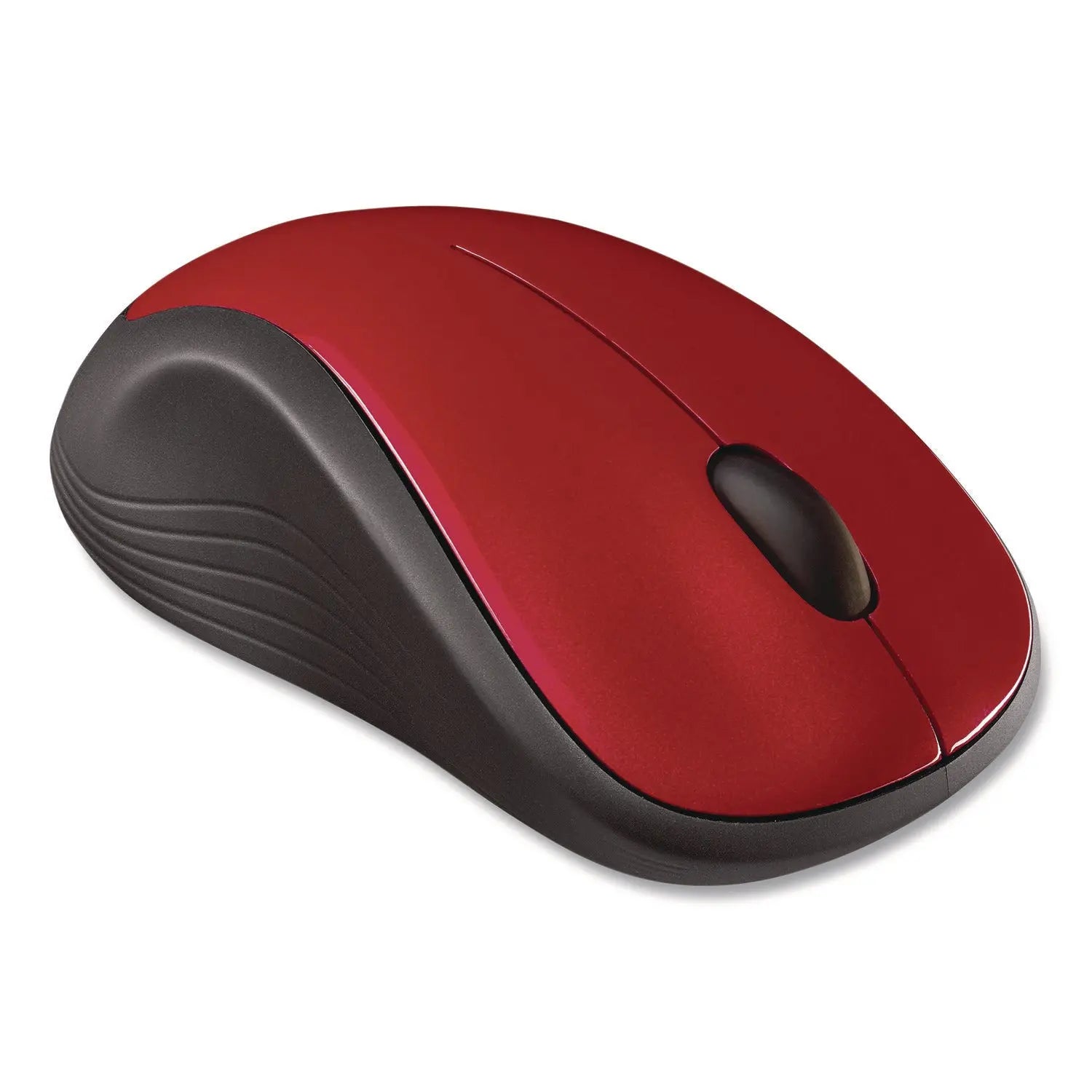 Logitech® M310 Wireless Mouse, 2.4 GHz Frequency/30 ft Wireless Range, Left/Right Hand Use, Flame Red Gloss