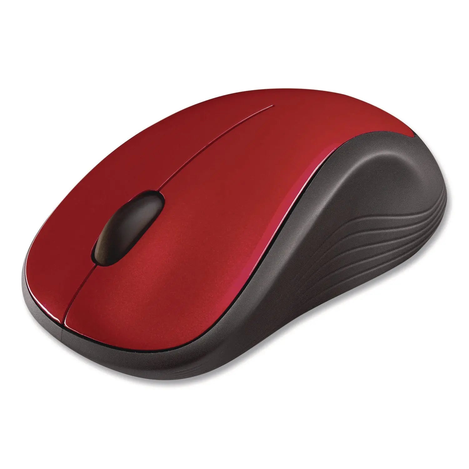 Logitech® M310 Wireless Mouse, 2.4 GHz Frequency/30 ft Wireless Range, Left/Right Hand Use, Flame Red Gloss