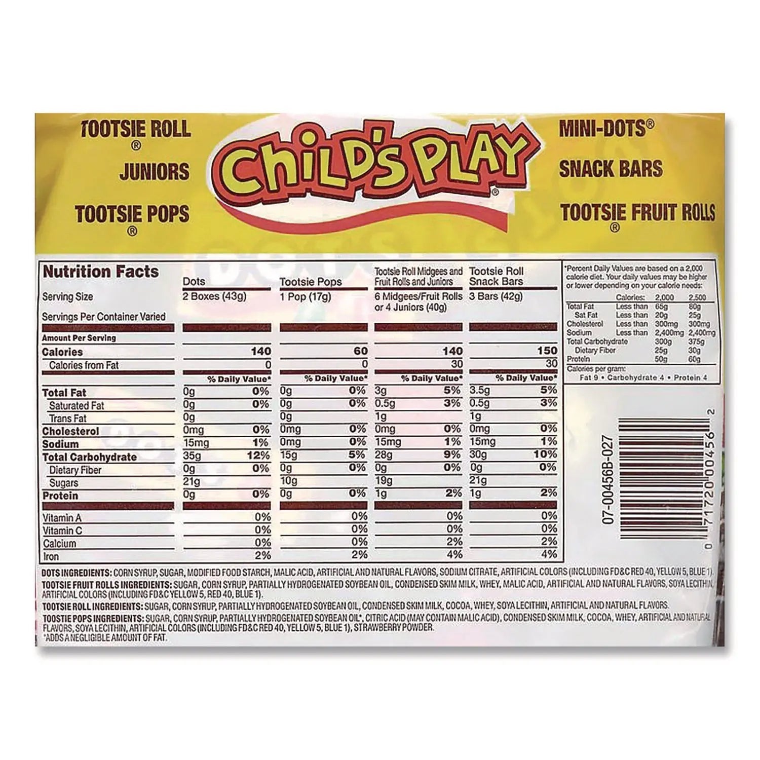 Tootsie Roll® Pops Minis, Assorted Flavors, 36 oz Bag, 200 Pieces