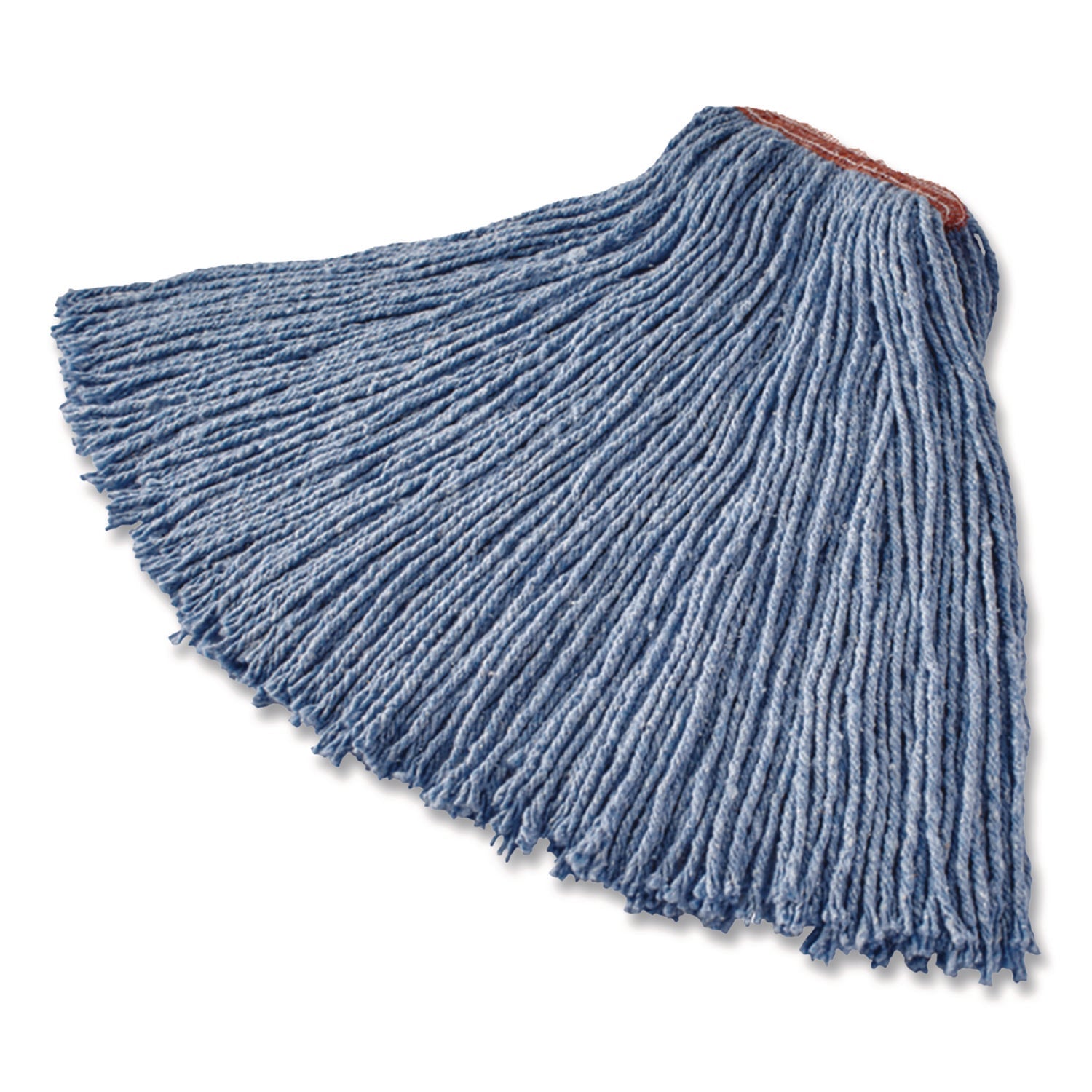Rubbermaid® Commercial Dura Pro Blend Wet Mop, Cotton/Rayon/Synthetic, Medium, Blue