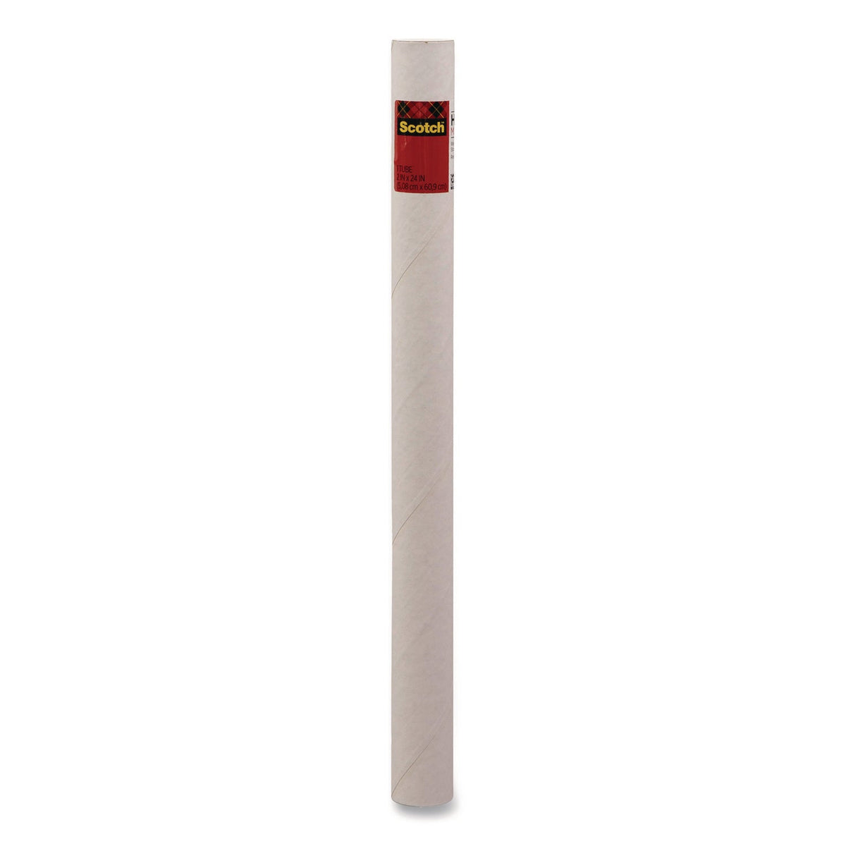 Scotch™ Mailing Tube, 24" Long, 2" Diameter, White, 12/Carton - Bloom Skins