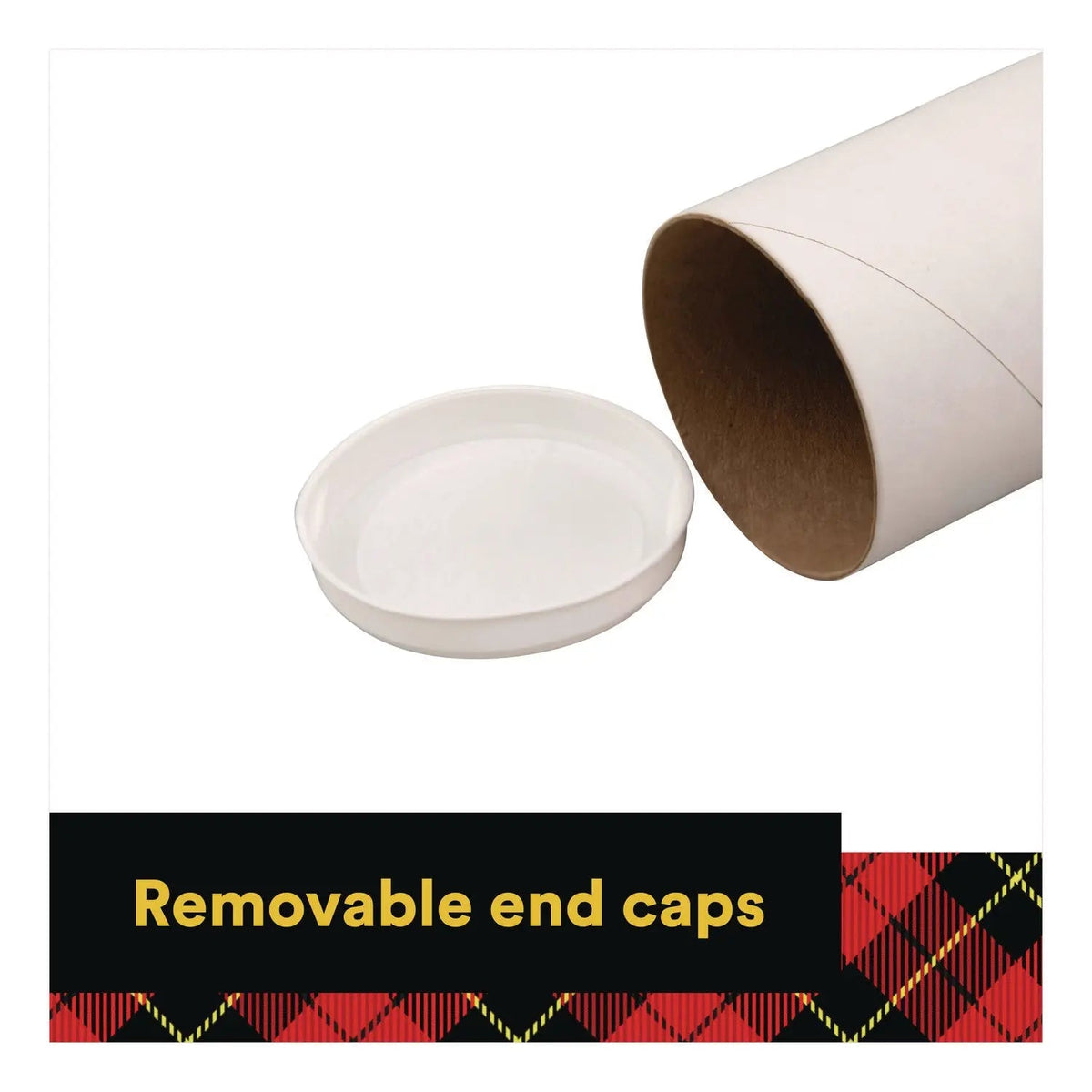 Scotch™ Mailing Tube, 36" Long, 3" Diameter, White