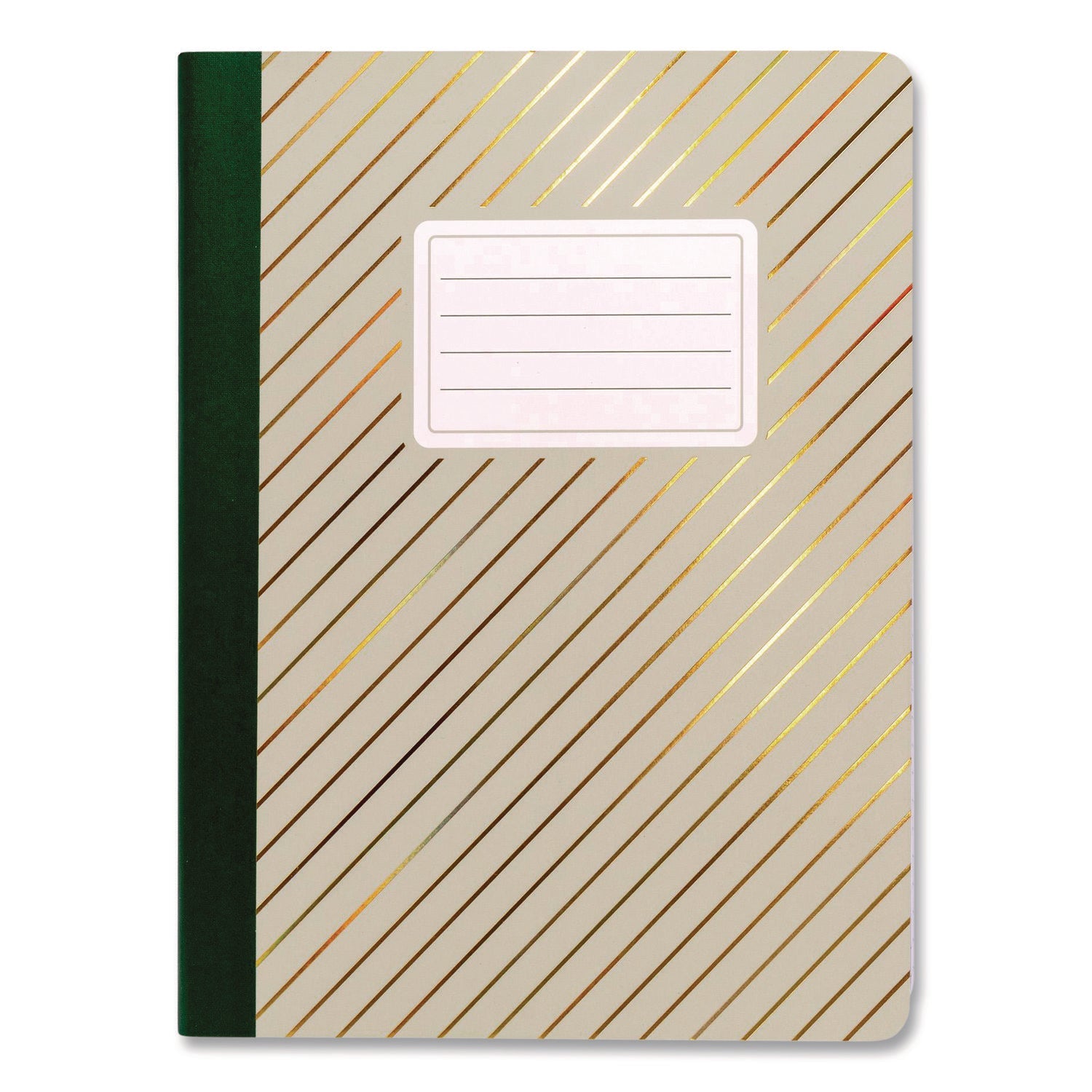 PUKKA PAD® Composition Book, Medium/College Rule, Assorted Color Covers, (70) 9.8 x 6.9 Sheets, 3/Pack