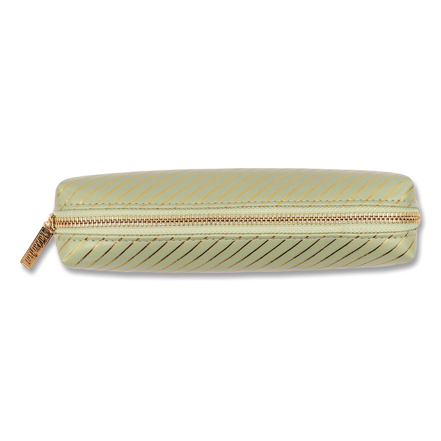 PUKKA PAD® Pencil Case, 8.07 x 2.36 x 2.55, Green, 6/Pack