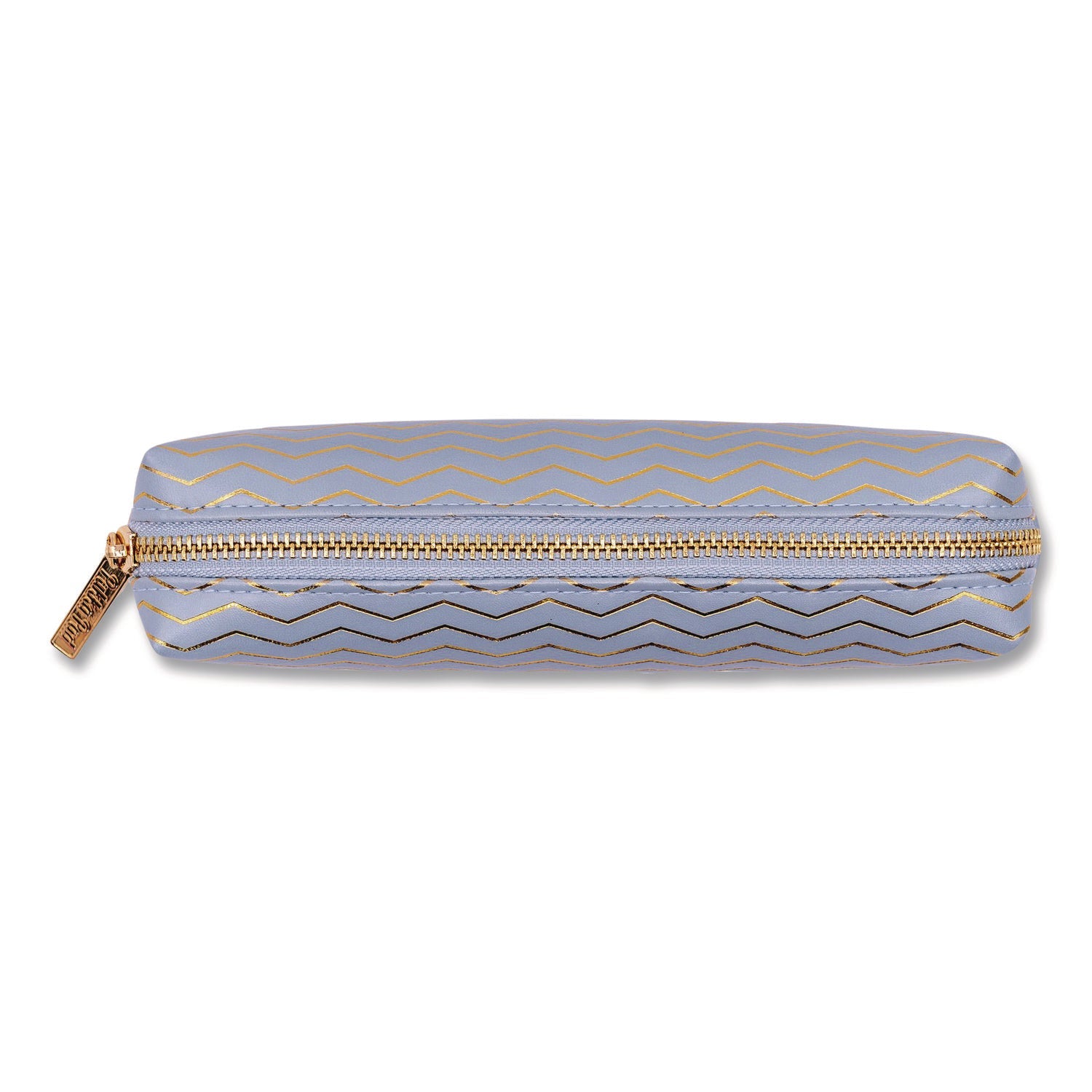 PUKKA PAD® Pencil Case, 8.07 x 2.36 x 2.55, Blue, 6/Pack