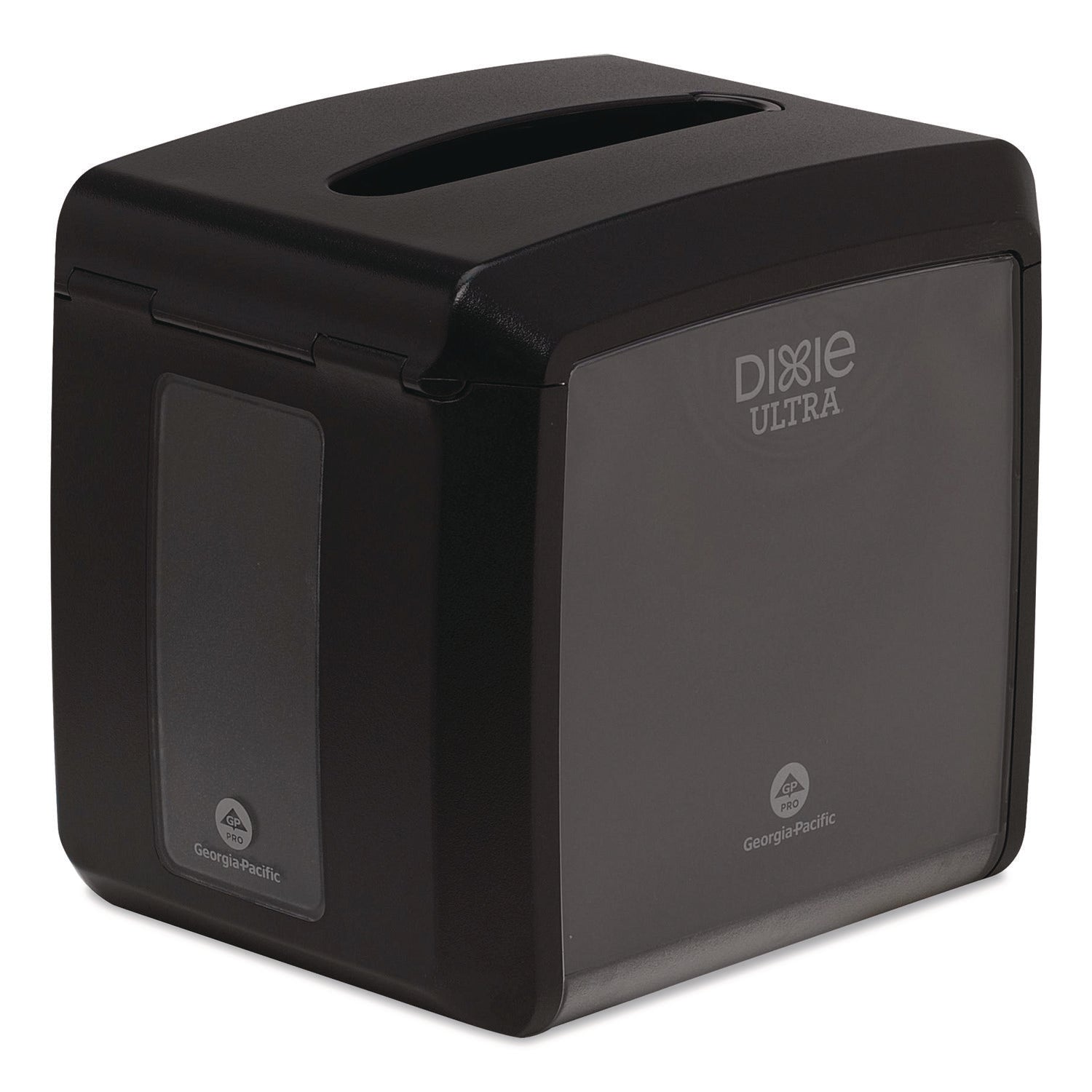 Dixie® Tabletop Napkin Dispenser, 6.1 x 7.6 x 7.2, Black