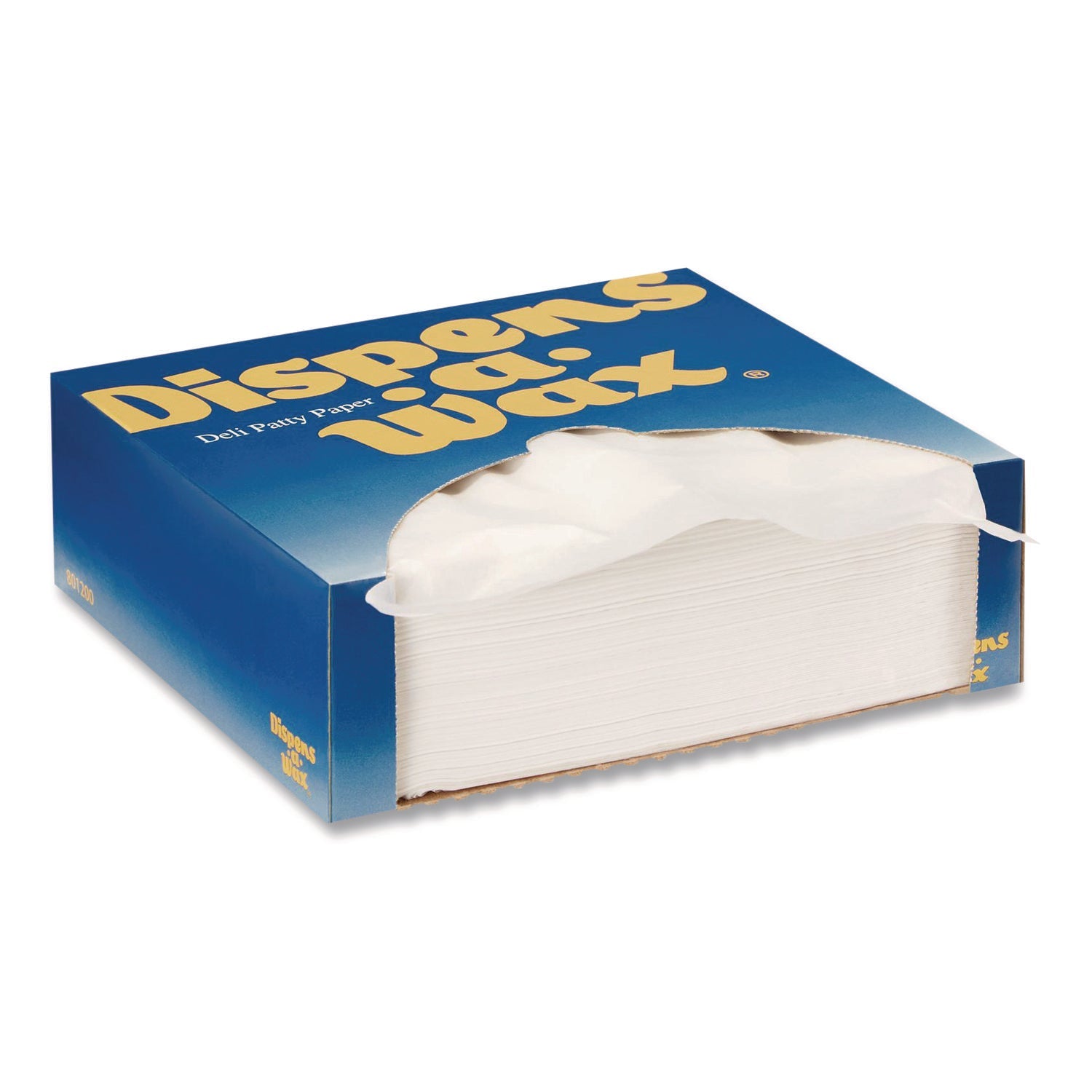 Dixie® Dispens-A-Wax Waxed Deli Patty Paper, 6 x 6, 1,000/Box, 10 Boxes/Carton