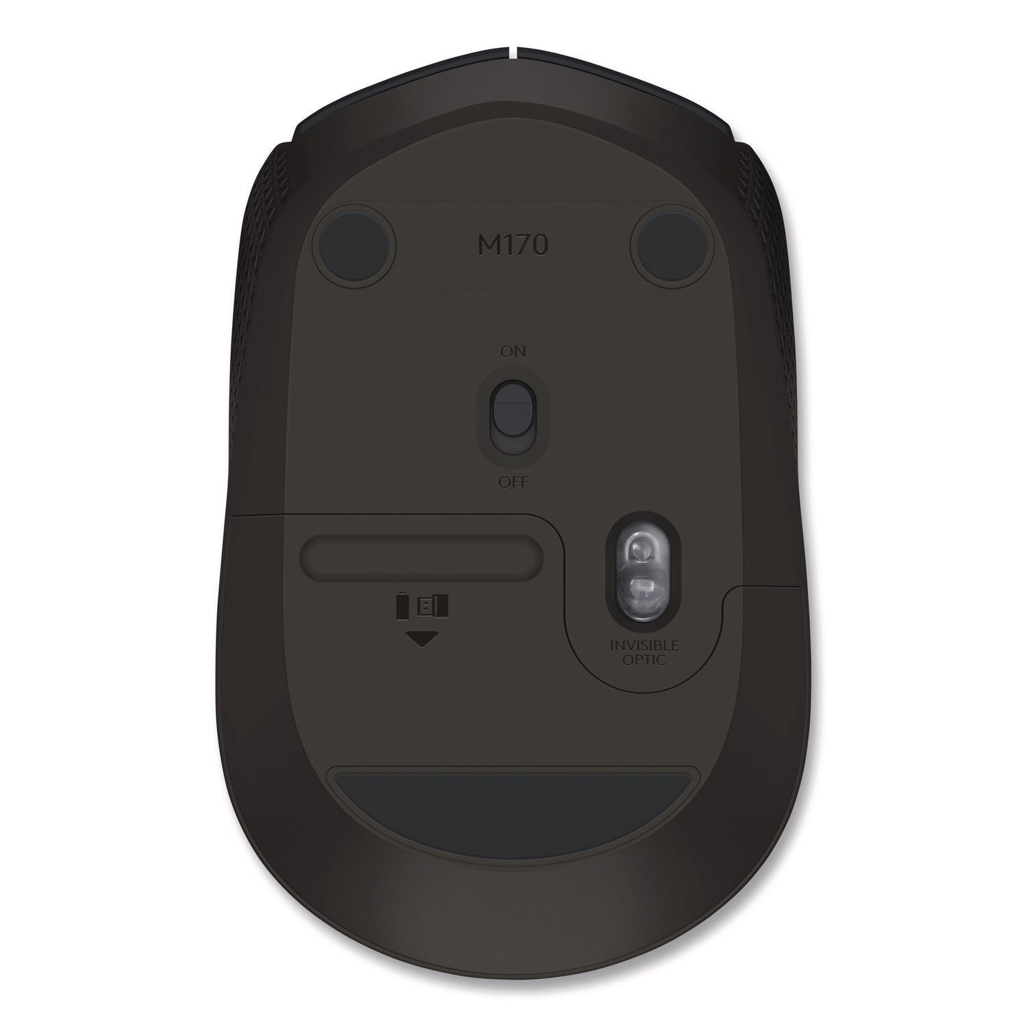 Logitech® M170 Wireless Mouse, 2.4 GHz Frequency/33 ft Wireless Range, Left/Right Hand Use, Black
