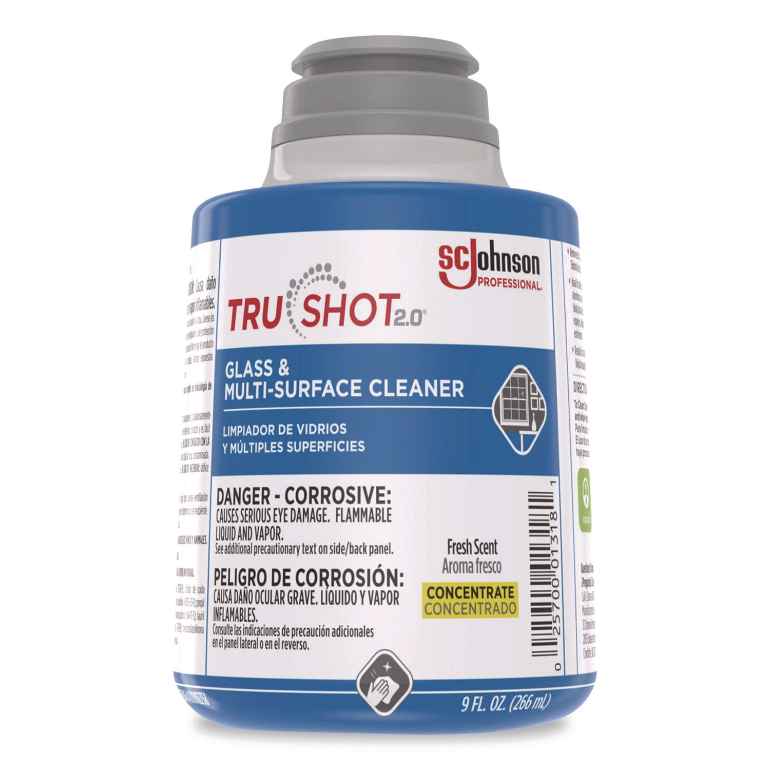 SC Johnson TruShot 2.0 Glass & Multisurface Cleanr