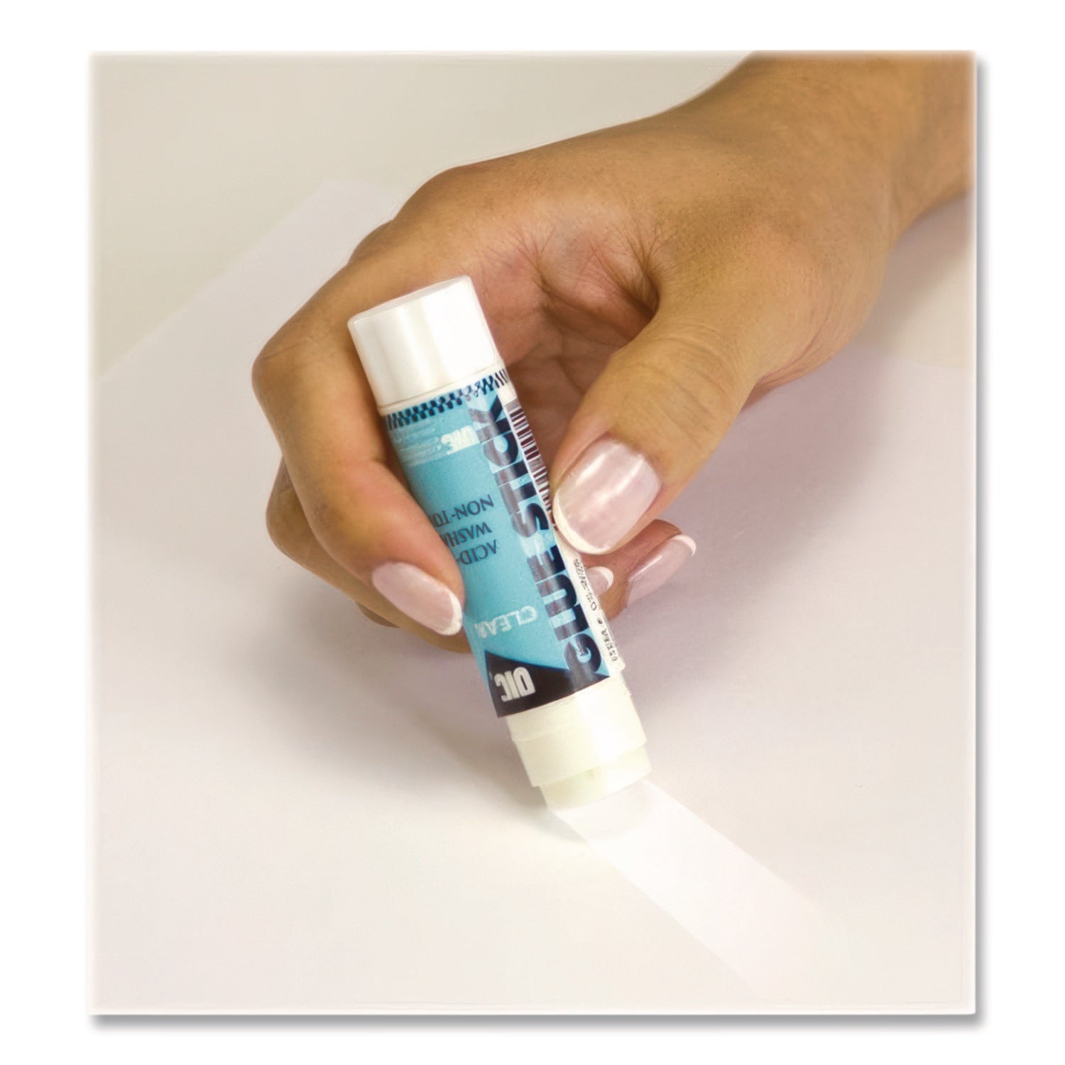 Officemate Glue Stick, 0.74 oz, Dries Clear