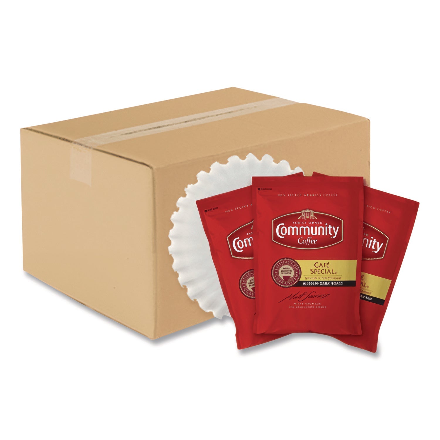 Community Coffee® Cafe Special, 2.5 oz Packet, 40/Carton