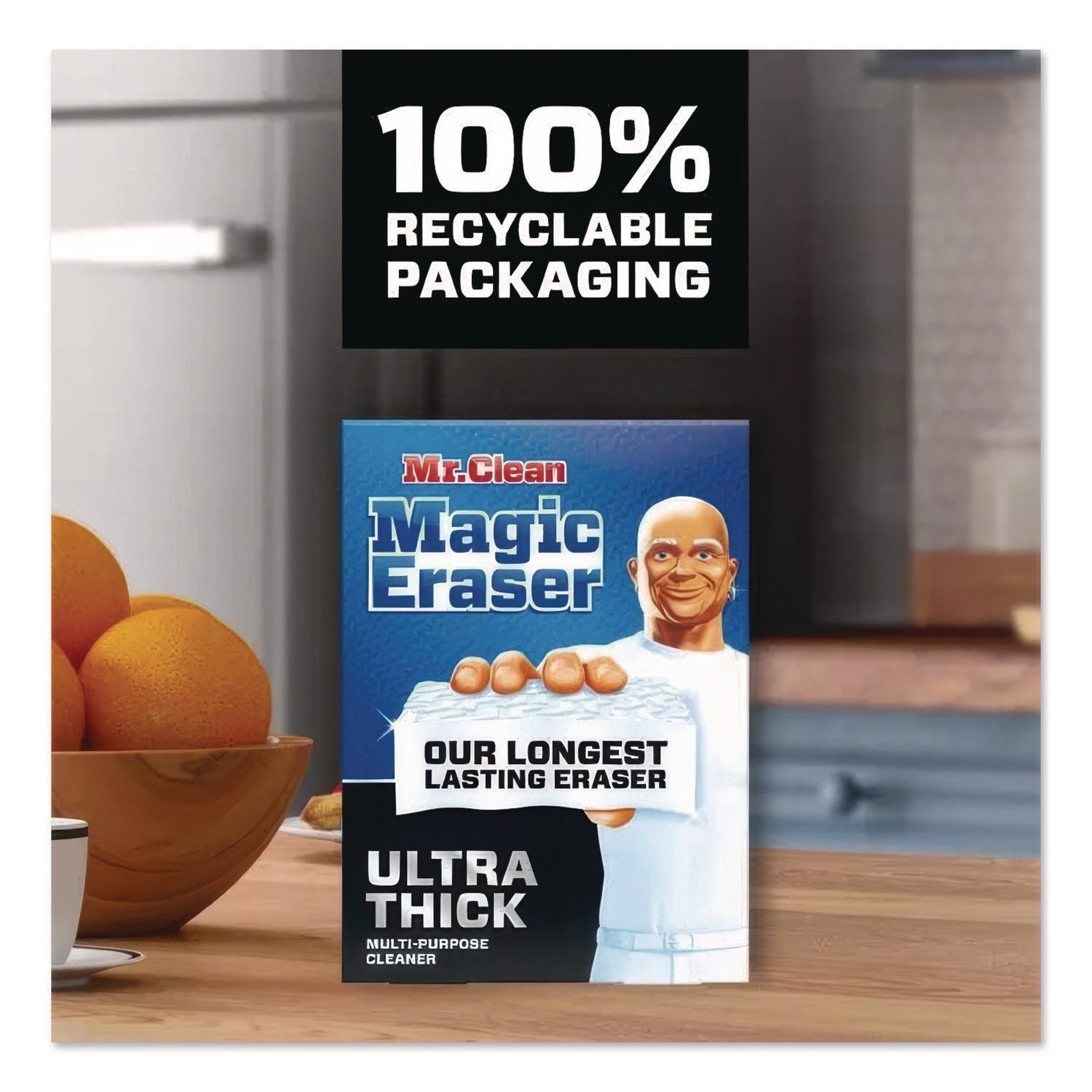 Mr. Clean® Magic Eraser Ultra Thick, White, 5/Pack