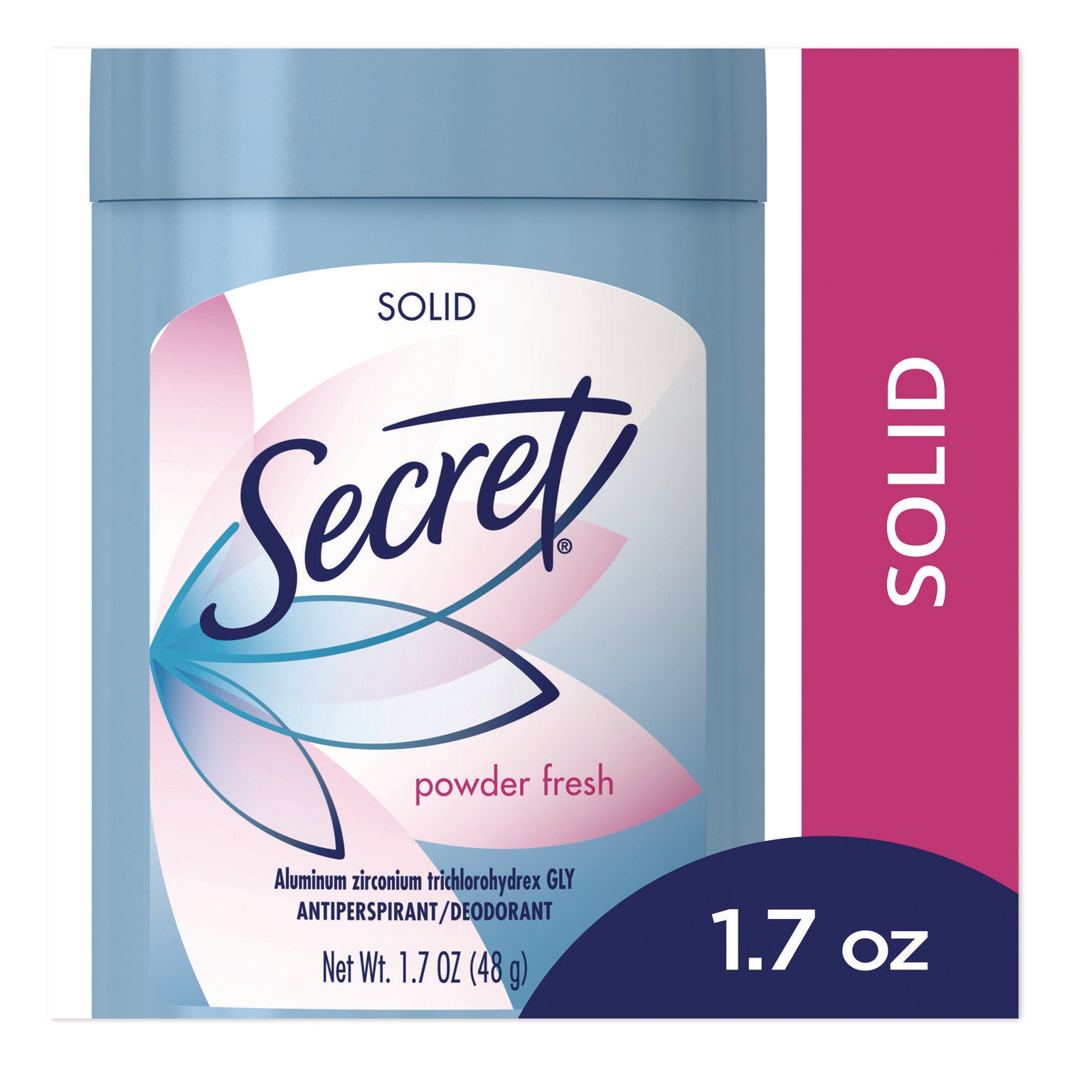 Secret® Invisible Solid Anti-Perspirant and Deodorant, Fresh Scent, 1.7 oz Deodorant Stick
