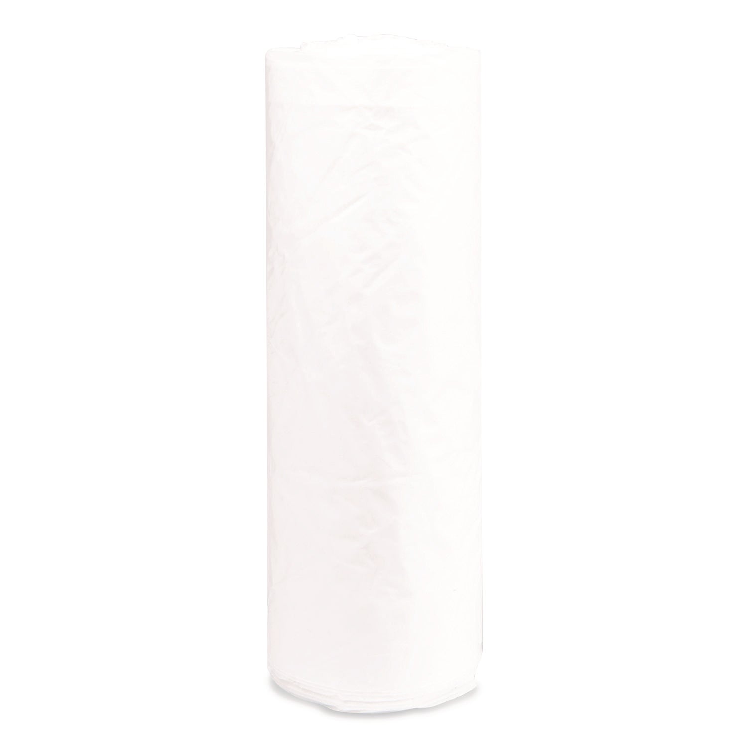 Inteplast Group Institutional Low-Density Can Liners, 33 gal, 0.8 mil, 33" x 39", Natural, Interleaved Roll, 25 Bags/Roll, 6 Rolls/Carton - Bloom Skins