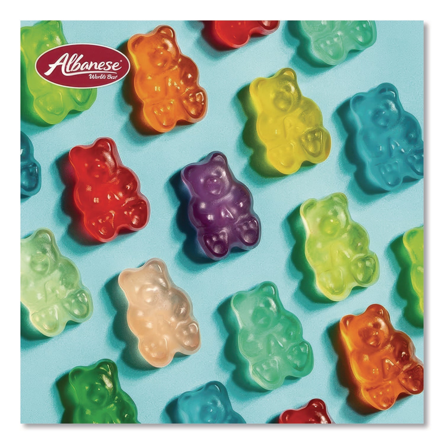 Albanese® World’s Best Gummi Bears, 12 Assorted Fruit Flavors, 5 lb Bag