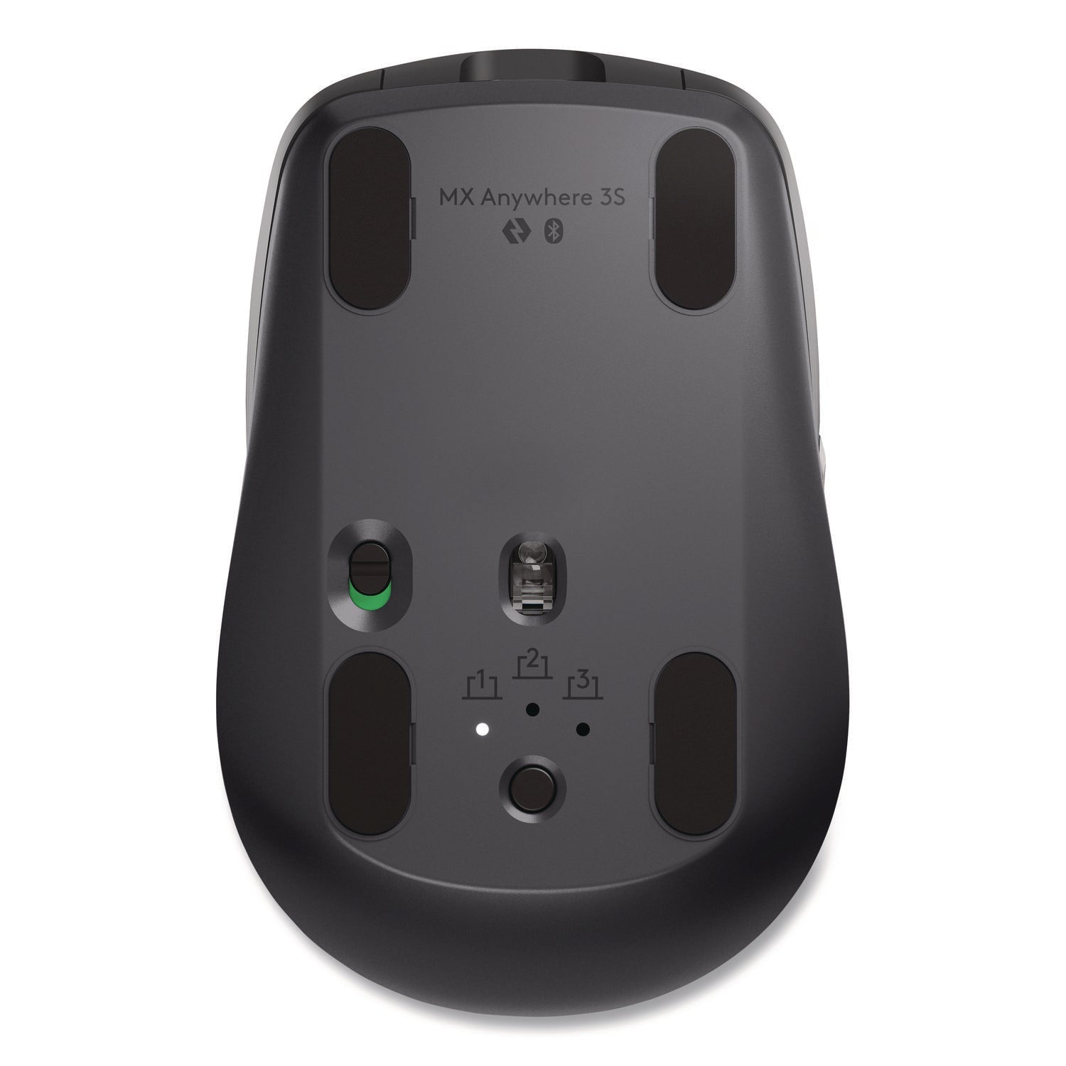 Logitech® MX Anywhere 3S For Business Wireless Mouse, 33 ft Wireless Range, Right Hand Use, Graphite