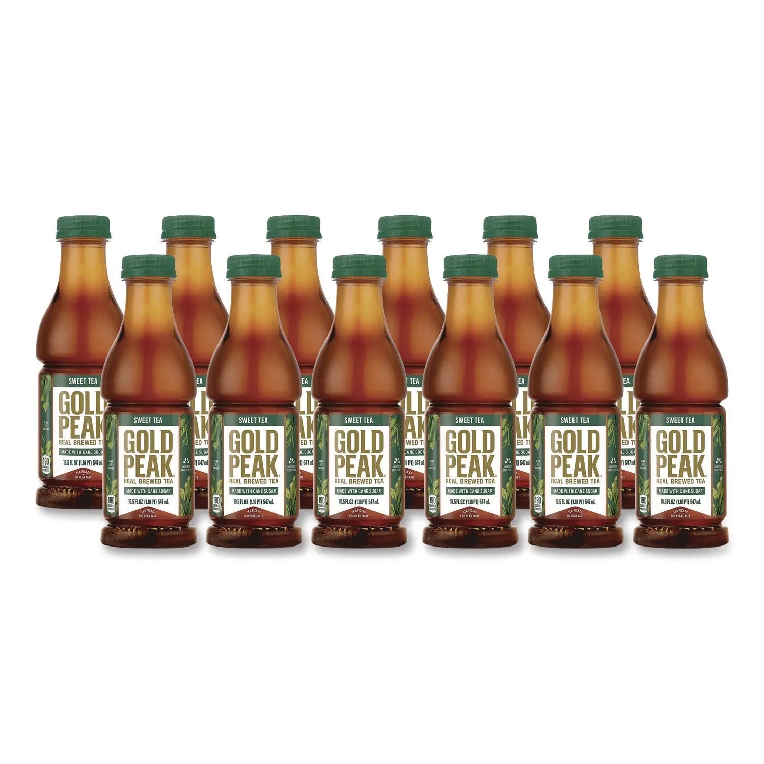 Gold Peak Sweet Tea, 18.5 oz Bottle, 12/Carton