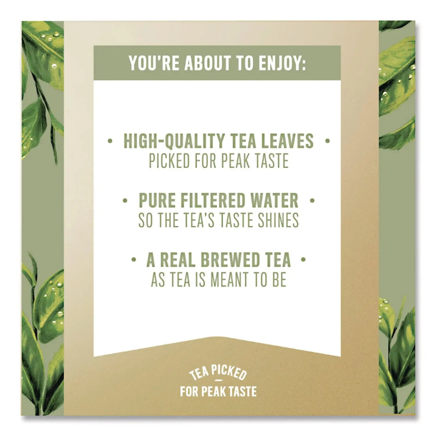 Gold Peak Sweet Tea, 18.5 oz Bottle, 12/Carton