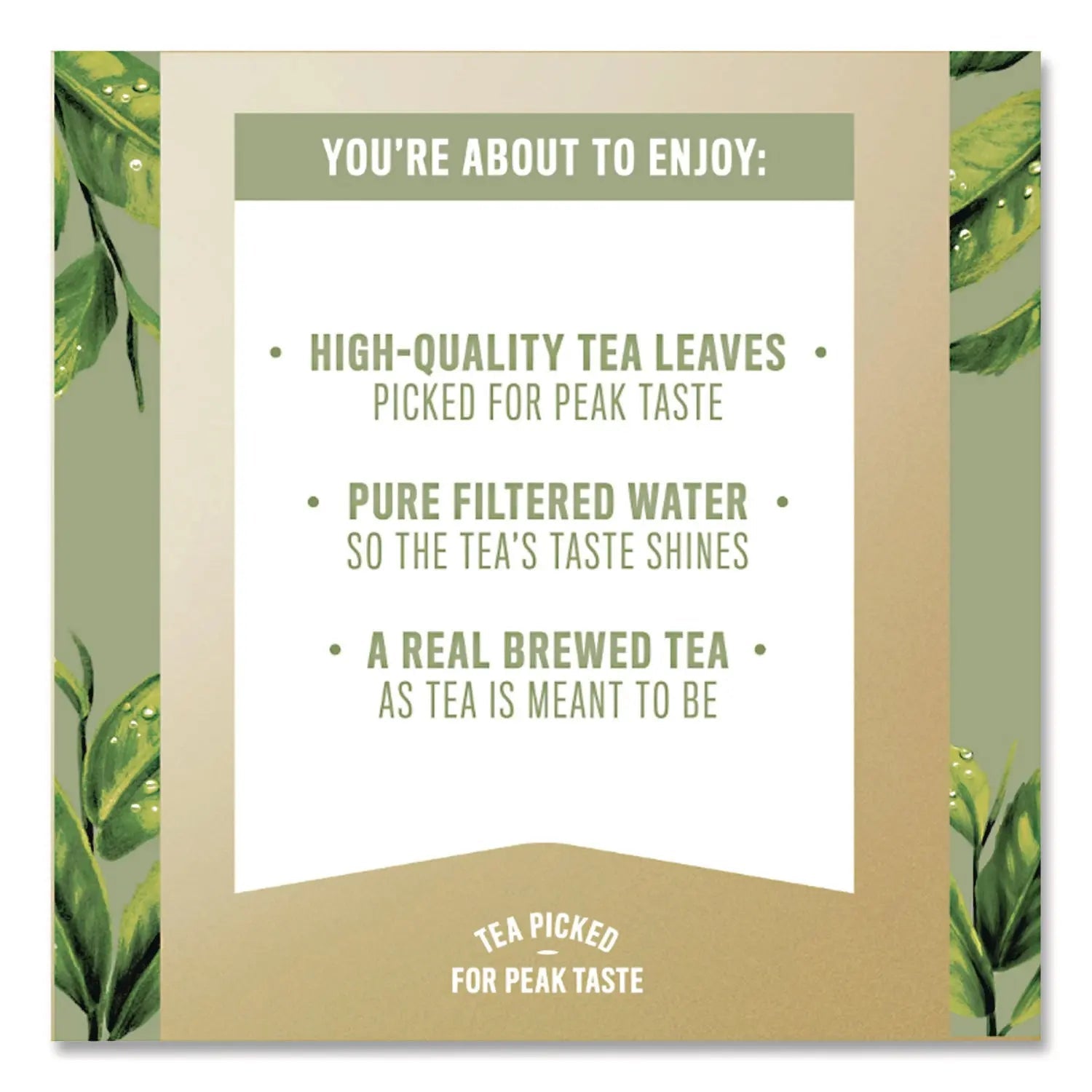 Gold Peak Zero Sugar Sweet Tea, 18.5 oz Bottle,12/Carton