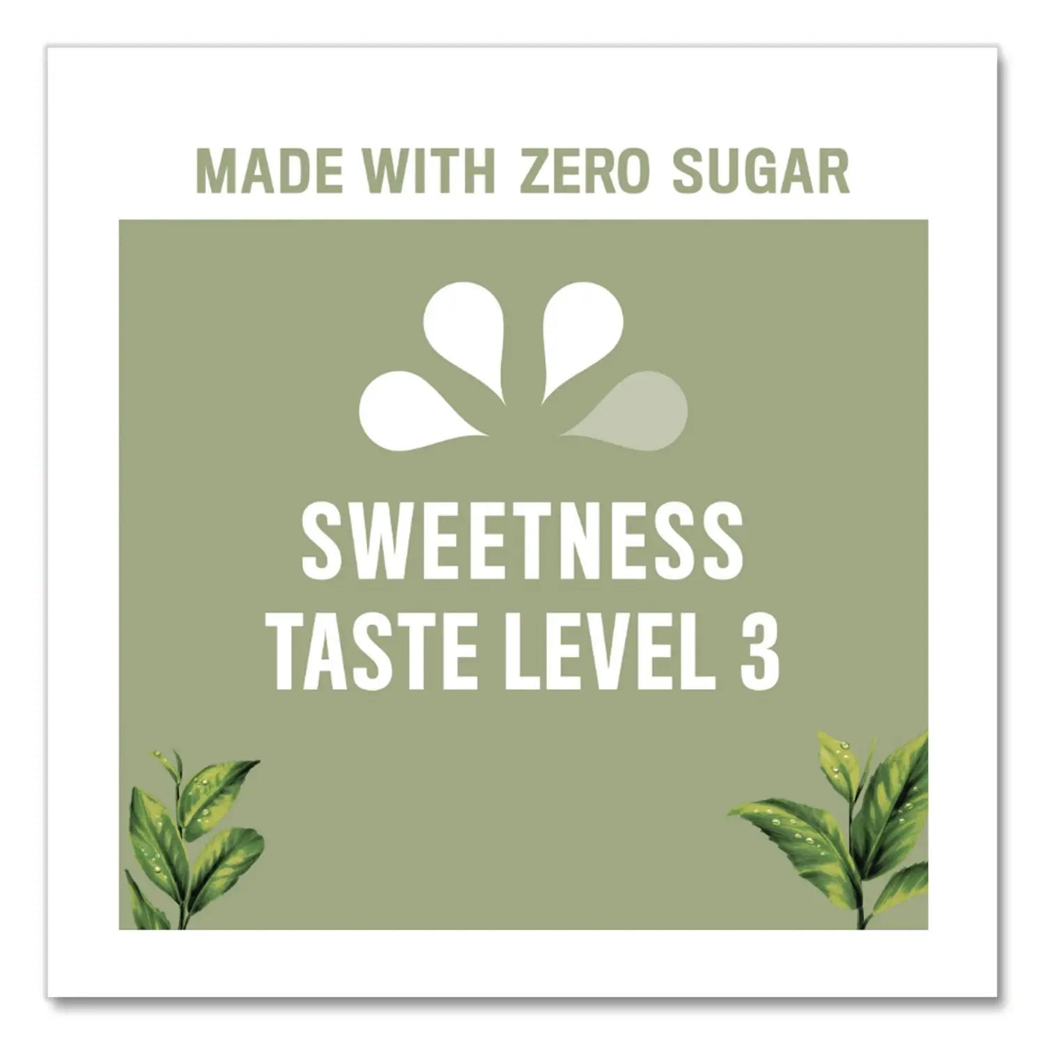 Gold Peak Zero Sugar Sweet Tea, 18.5 oz Bottle,12/Carton