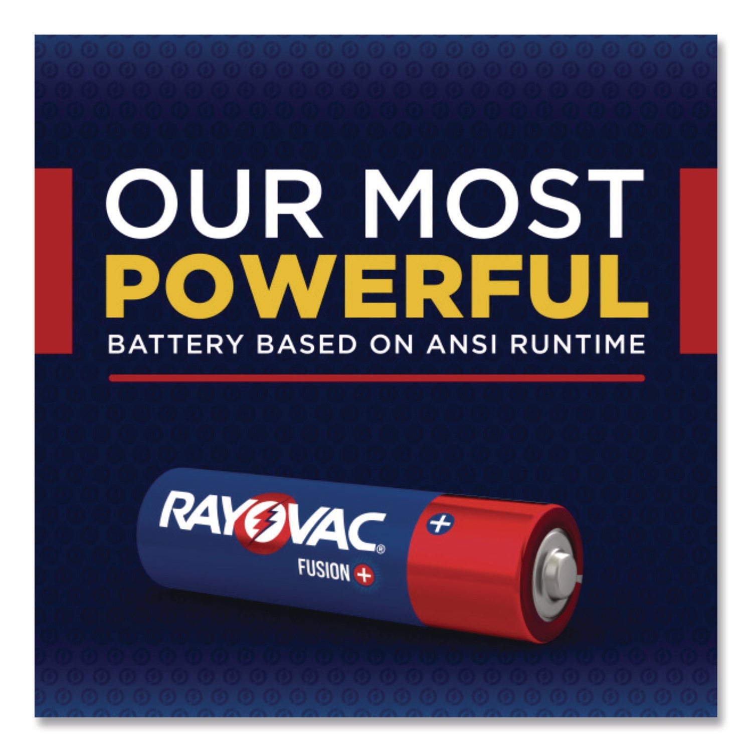 Rayovac® Fusion Performance Alkaline AA Batteries, 8/Pack