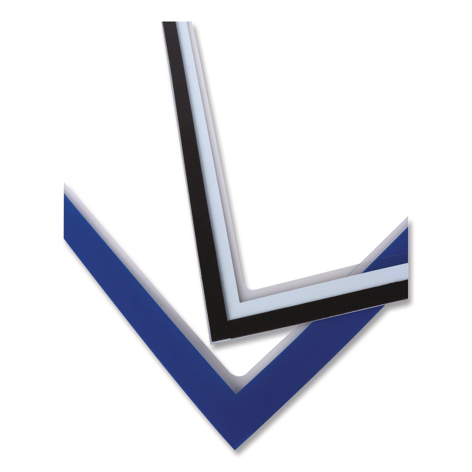 djois® by Tarifold SOLO Magnetic Frame, 8.5 x 11 Insert, Blue Frame, 5/Pack - Bloom Skins