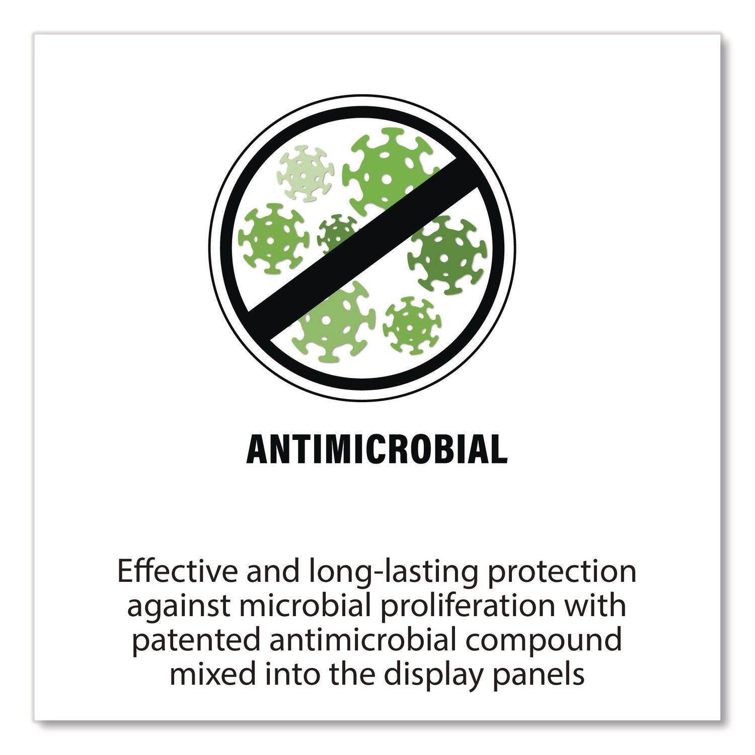 djois® by Tarifold Antimicrobial Pivoting Pockets, 1 Section, Assorted Colors, 10/Pack - Bloom Skins