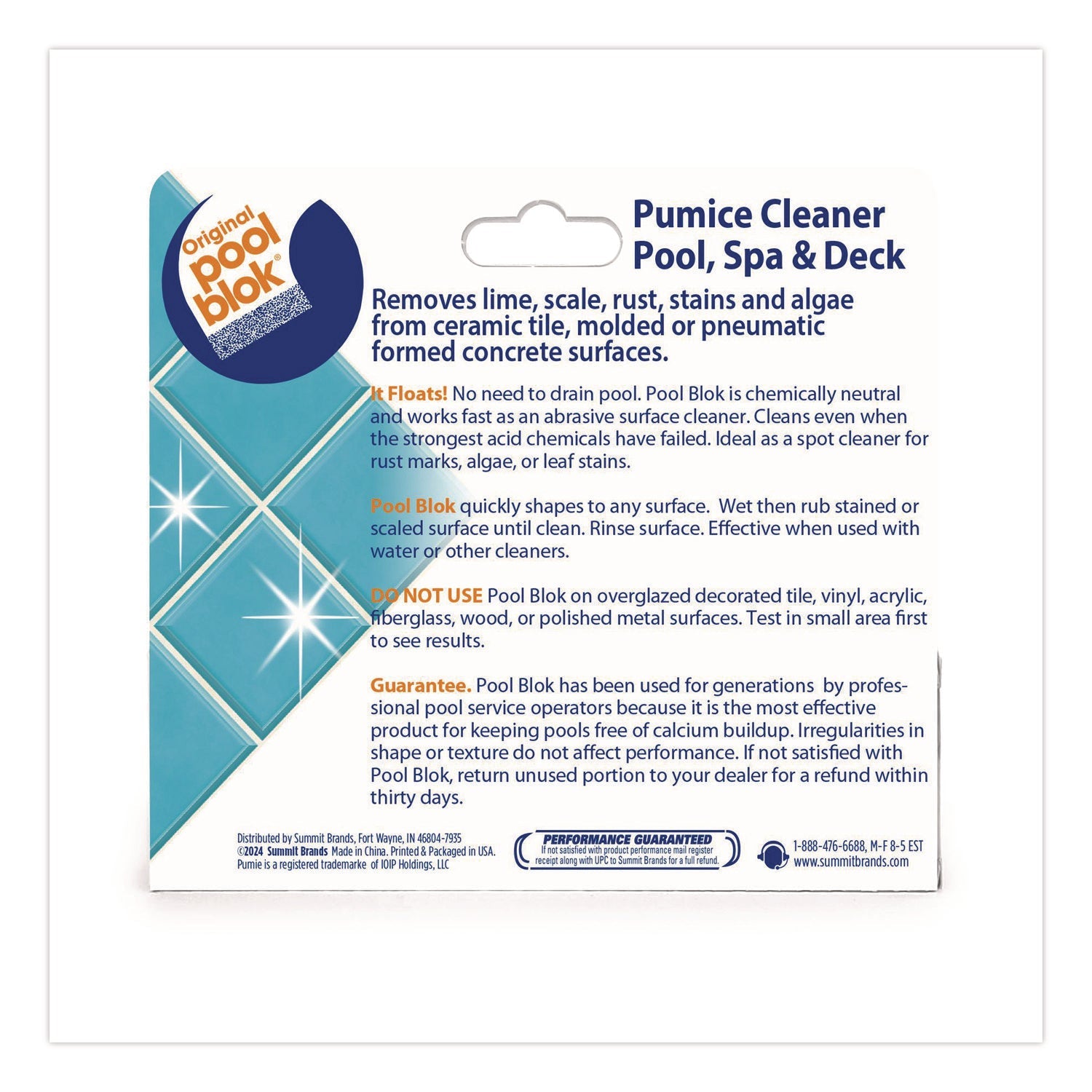 Pumie® Tile and Concrete Cleaner, 6 x 1.5, Gray, 12/Carton