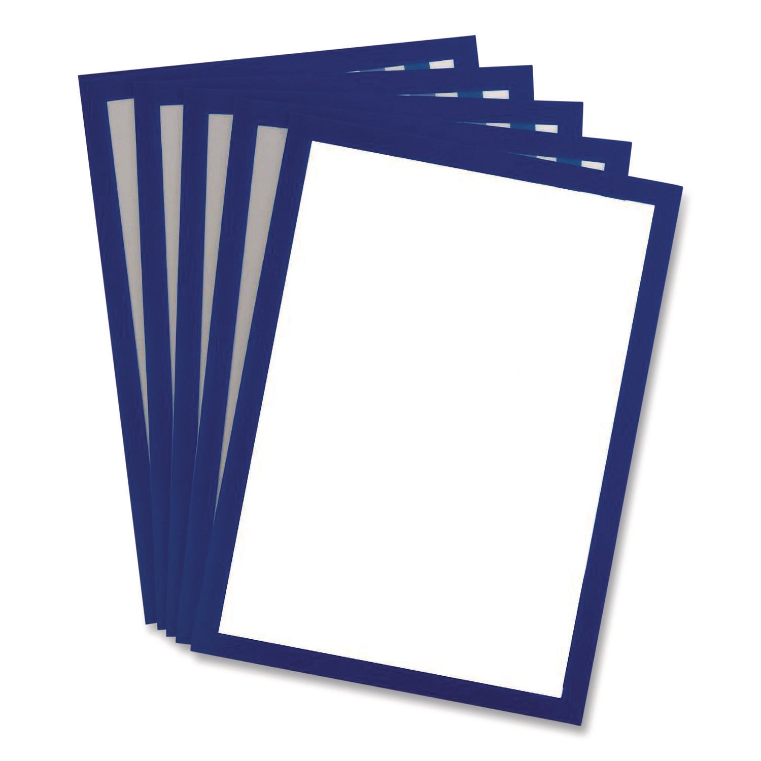 djois® by Tarifold SOLO Magnetic Frame, 8.5 x 11 Insert, Blue Frame, 5/Pack - Bloom Skins