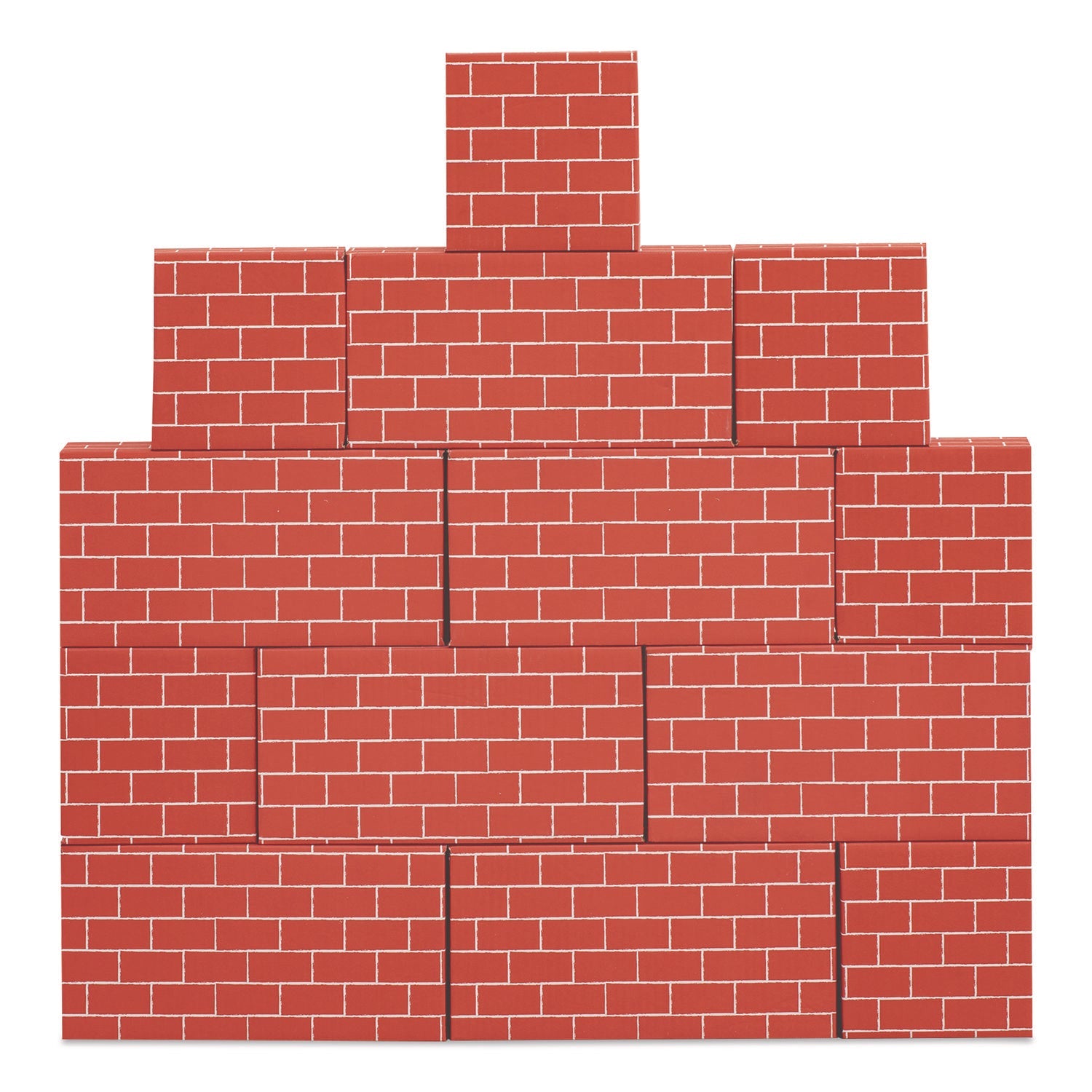 Bankers Box® At Play Cardboard Building Block, Corrugated Board, Assorted, 40/Pack - Bloom Skins