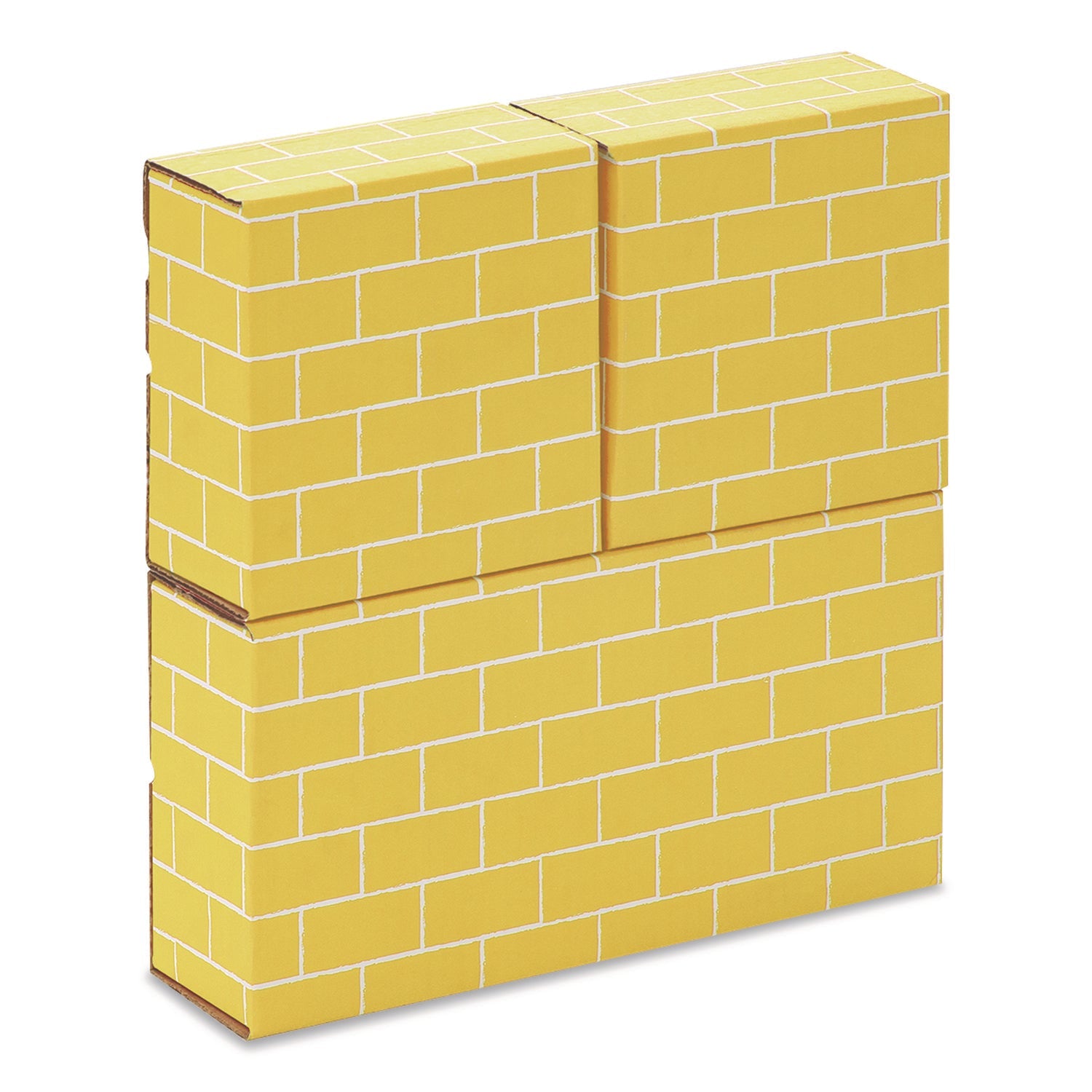 Bankers Box® At Play Cardboard Building Block, 32-ECT Corrugated Board, Assorted, 20/Pack - Bloom Skins