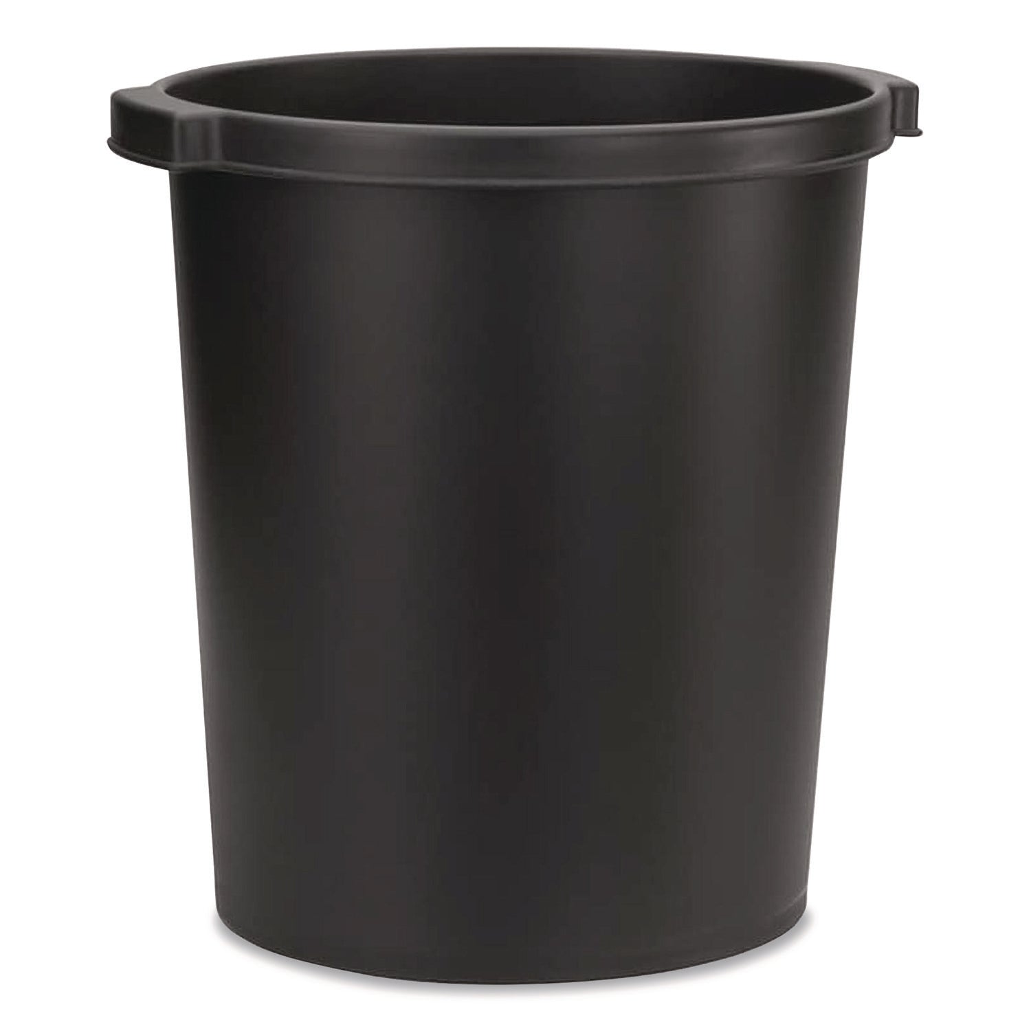 djois® by Tarifold Re-solution Commerical Waste Paper Bin, 4.5 gal, Plastic, Black - Bloom Skins