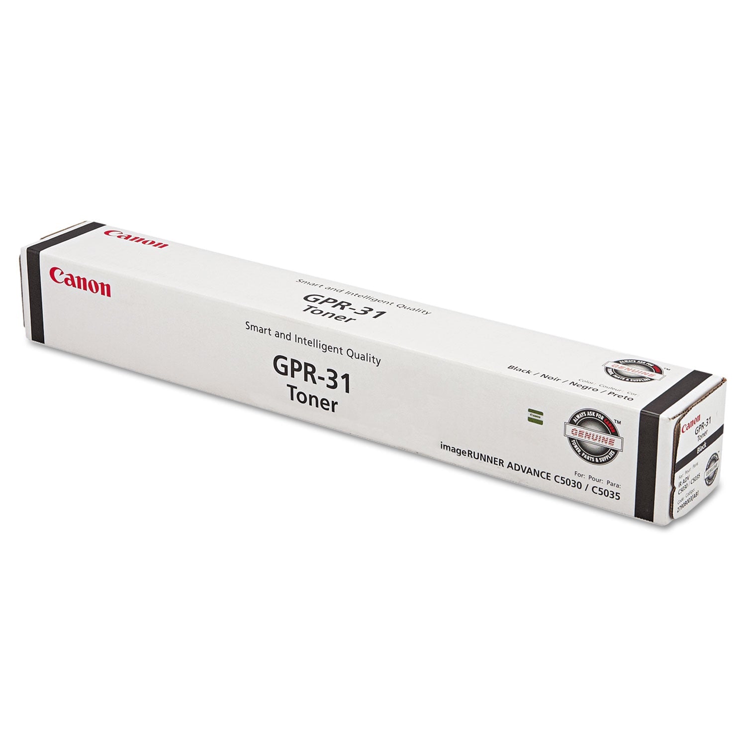 Canon® 2790b003aa (gpr-31) Toner, 36,000 Page-Yield, Black