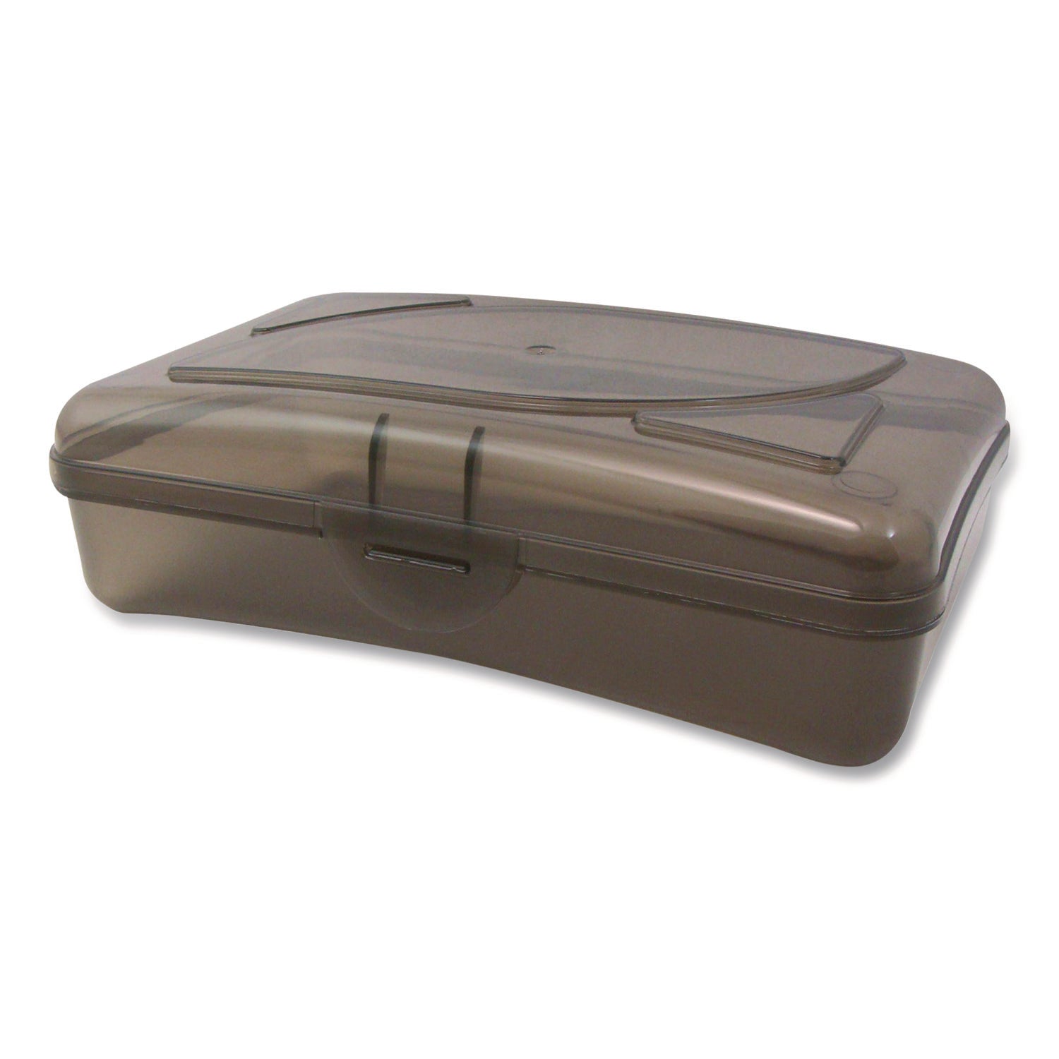 Cra-Z-Art® Plastic School Box, 1 Compartment, 8 x 5.13 x 2.13, Randomly Assorted Colors, 6/Carton