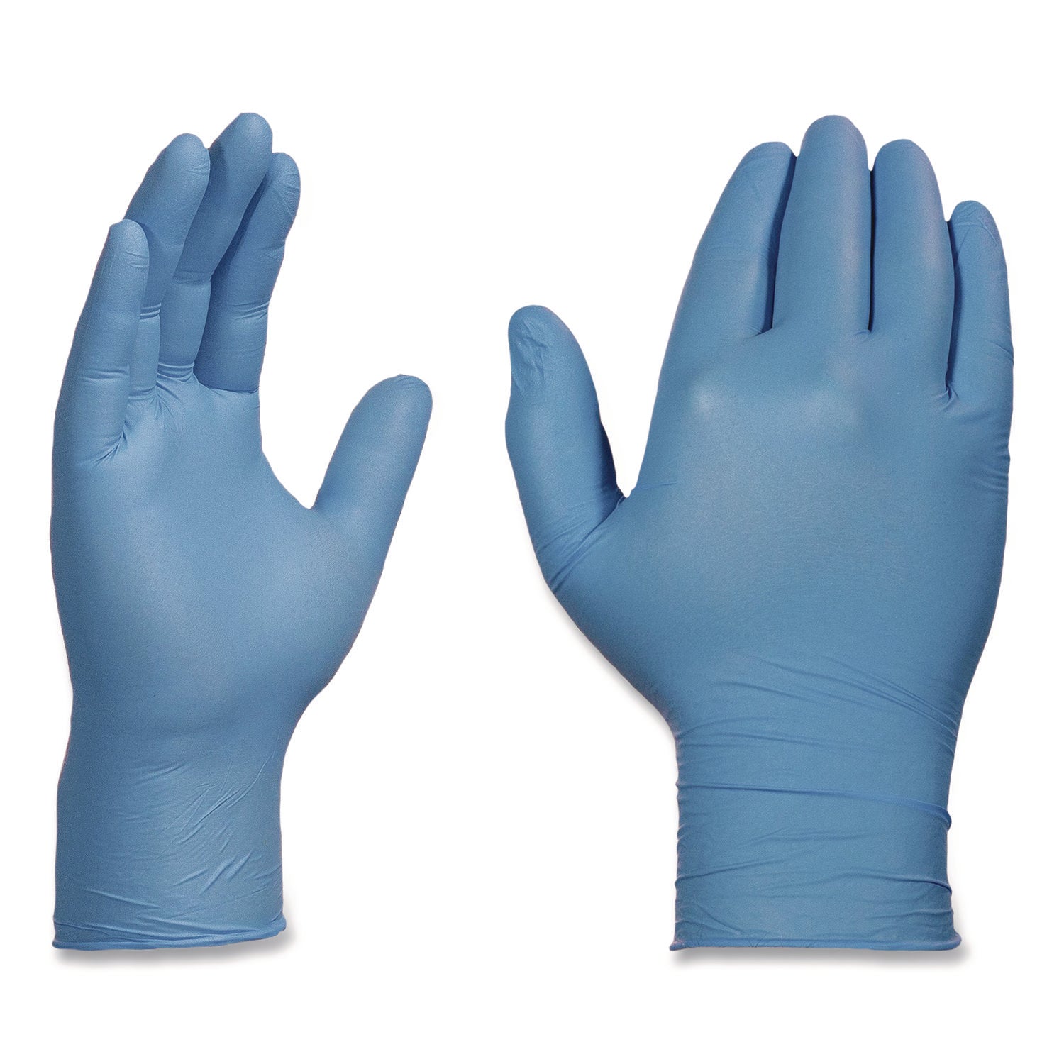 X3® by AMMEX® Industrial Nitrile Gloves, Large, Blue, 100/Box