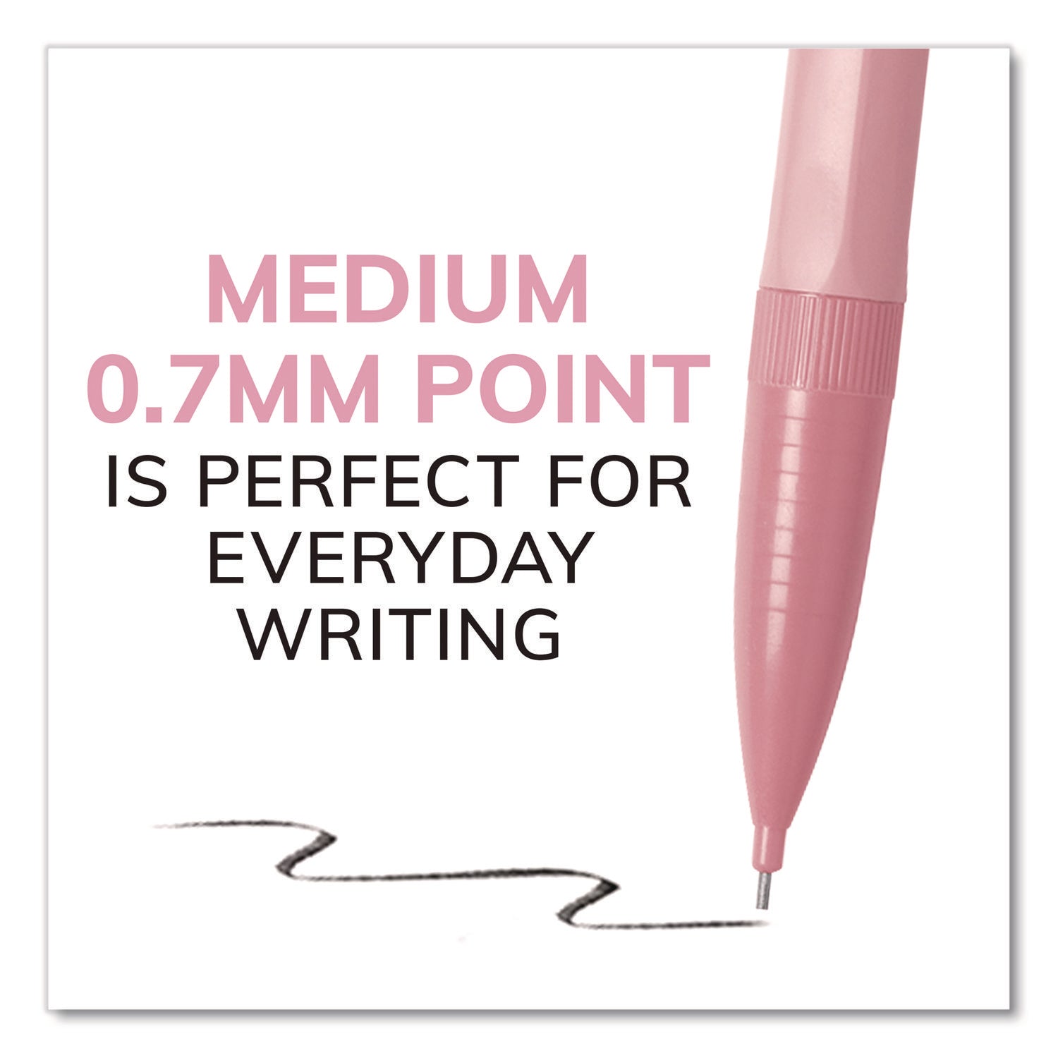 BIC® Xtra Smooth Mechanical Pencil, HB #2 Black Lead, Assorted Pastel Color Barrels, 40/Pack - Bloom Skins