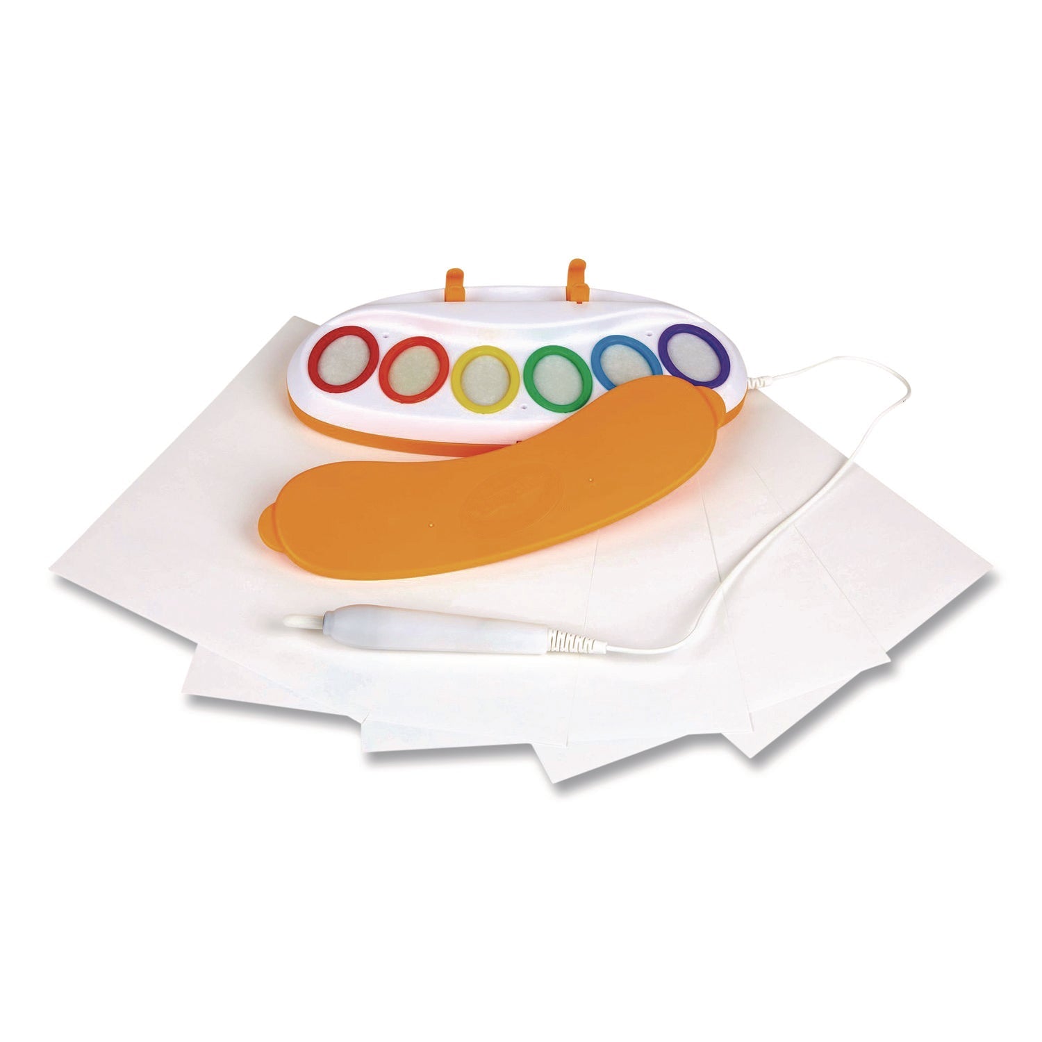 Crayola® Color Wonder Magic Light Brush with (6) Color Wonder Paints and (18) Blank Color Wonder Paper Sheets - Bloom Skins