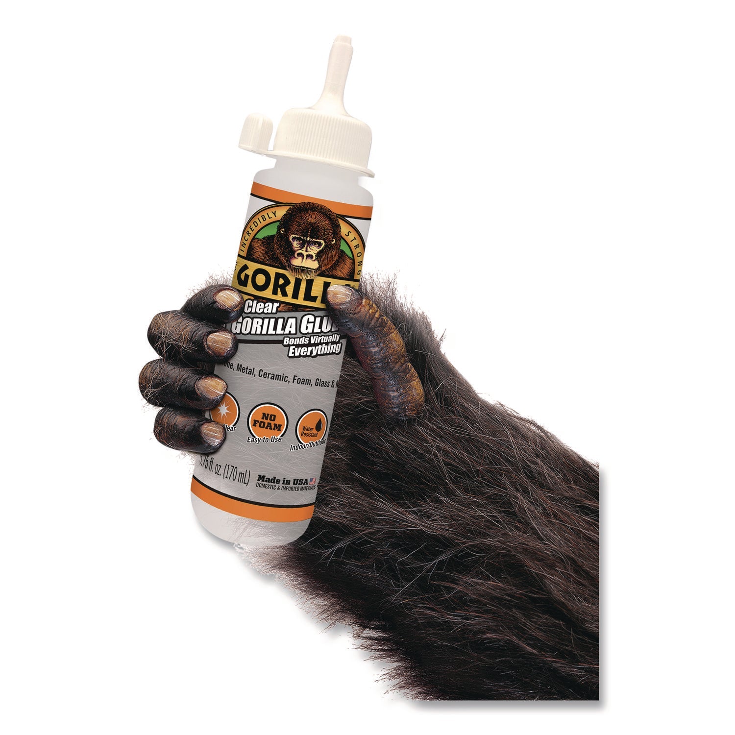 Gorilla® Clear Gorilla Glue, 5.75 oz, Dries Clear - Bloom Skins