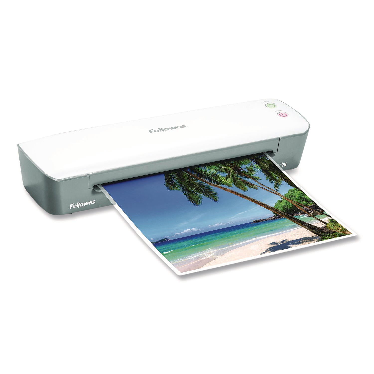 Fellowes® Ion 95 Thermal Laminator, Two Rollers, 9.5" Max Document Width, 5 mil Max Document Thickness - Bloom Skins