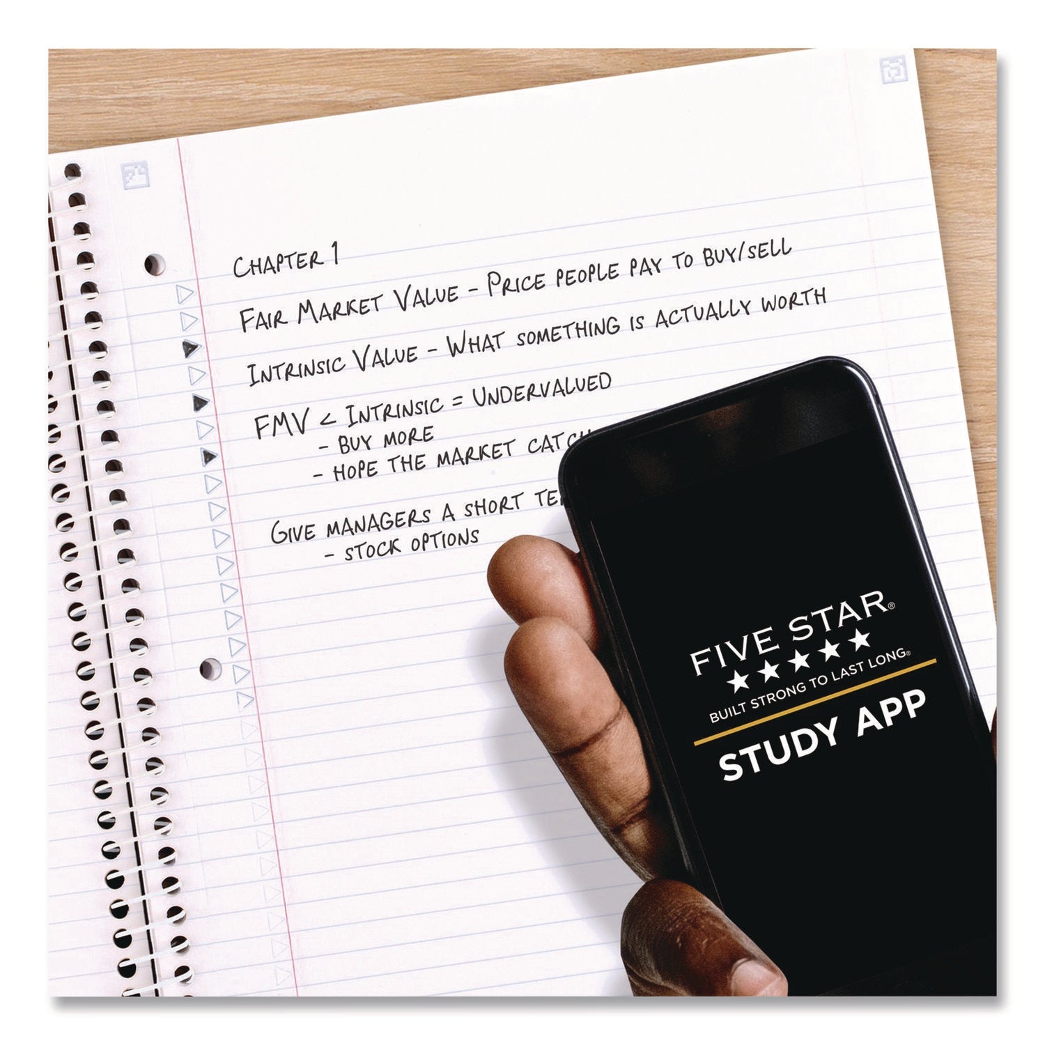 Five Star® Soft Pedals Spiral Notebook, 1-Subject, Medium/College Rule, Assorted Cover Colors, (80) 11 x 8.5 Sheets, 2/Pack - Bloom Skins