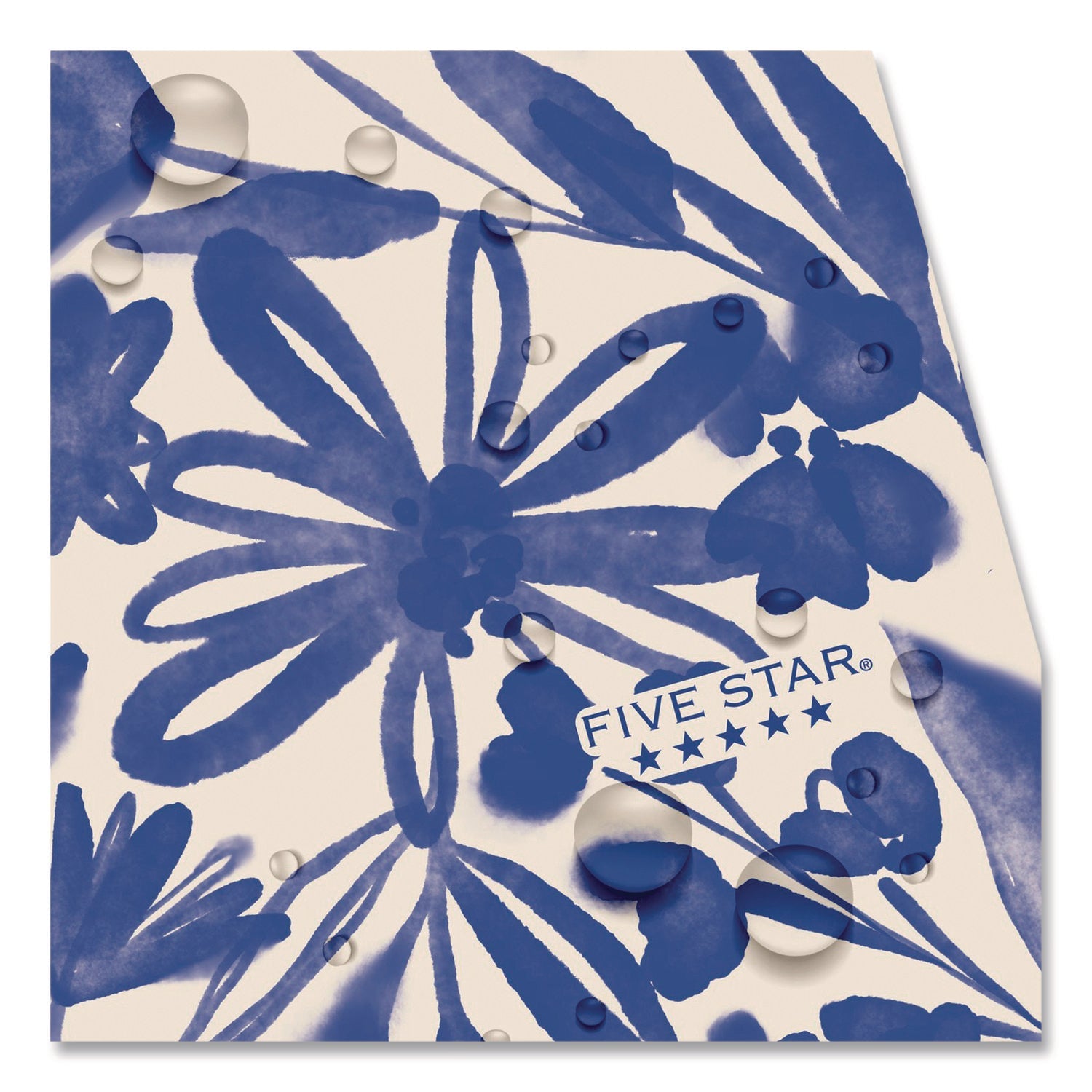 Five Star® Soft Pedals Spiral Notebook, 1-Subject, Medium/College Rule, Assorted Cover Colors, (80) 11 x 8.5 Sheets, 2/Pack - Bloom Skins